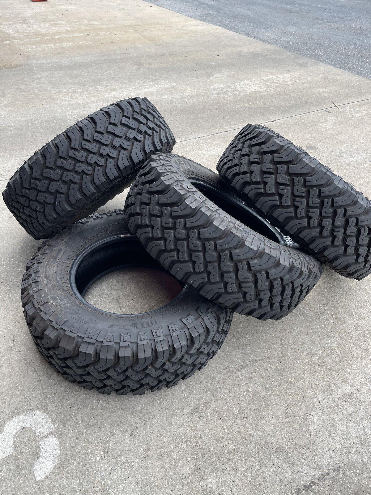 Jeep Gladiator Four Falken WILDPEAK M/T Tires, sized LT285/70R17 9FE42506-AF26-4DC5-A56E-984C1B837319