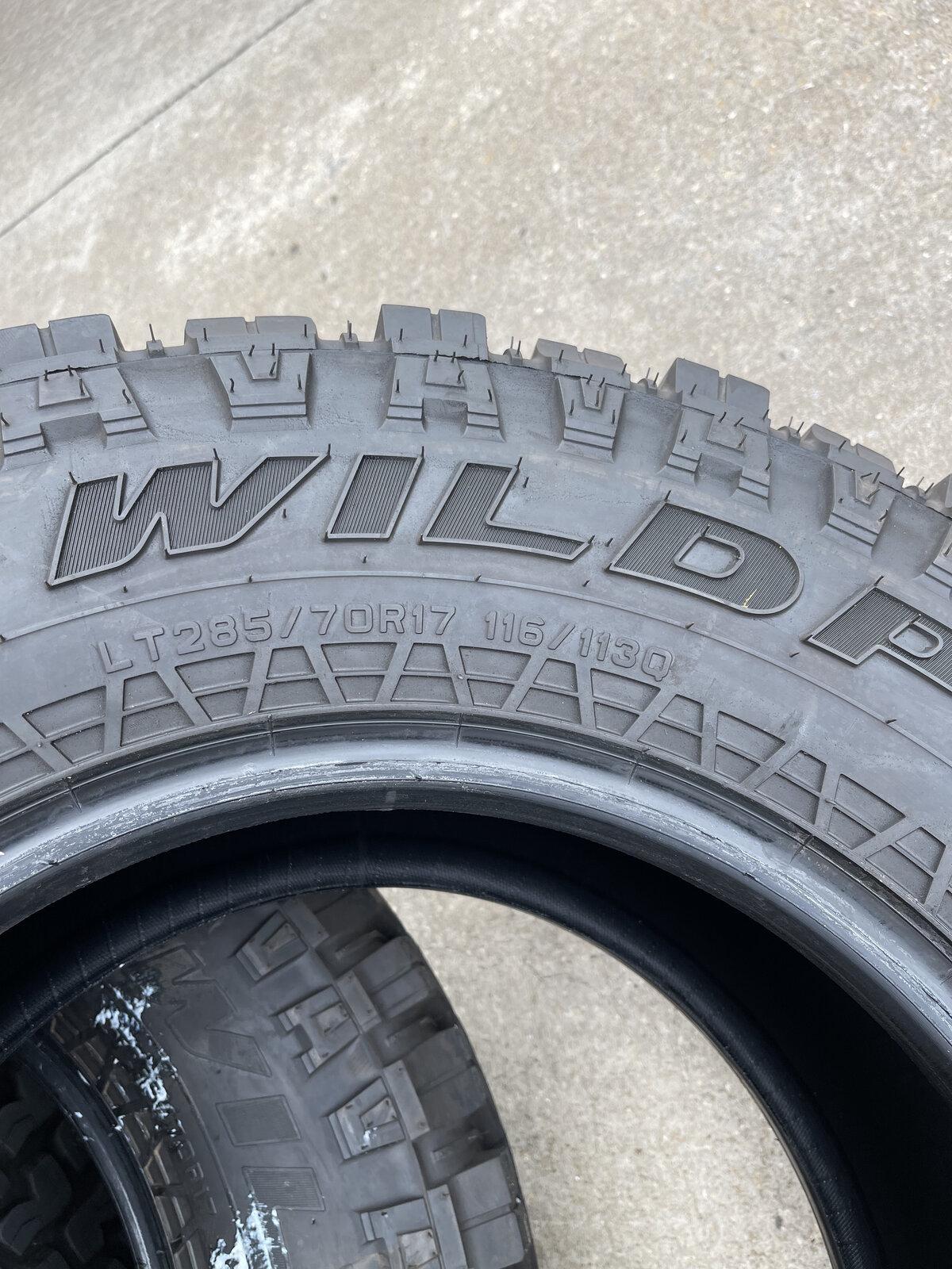 Jeep Gladiator Four Falken WILDPEAK M/T Tires, sized LT285/70R17 74A85C5D-7C14-454B-A200-34B8F8510041
