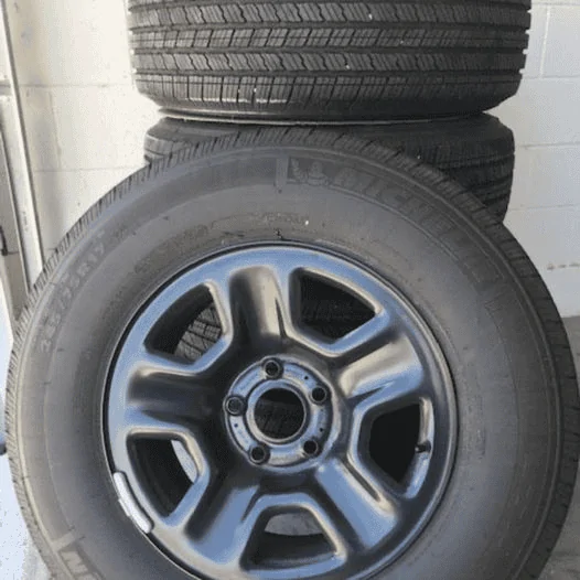 Jeep Gladiator For Sale: Wrangler Stock Wheels and Tires (5) - 245/75/R17 1631039102362