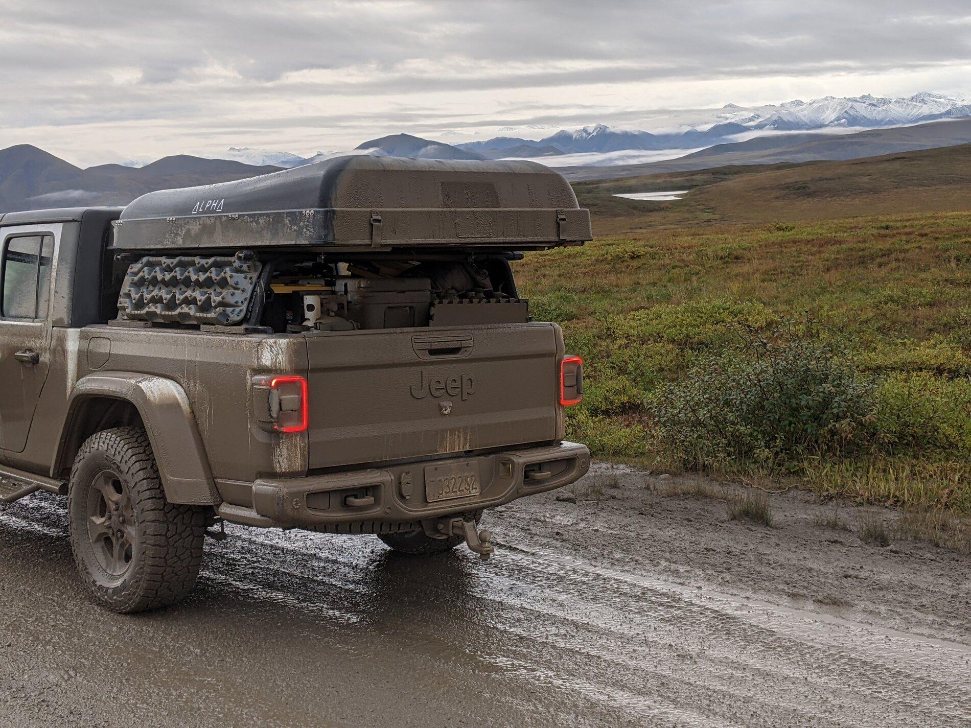 Jeep Gladiator Deadhorse, Alaska - a 8,856 mile adventure in Gladiator Rubicon JT mud & mountains