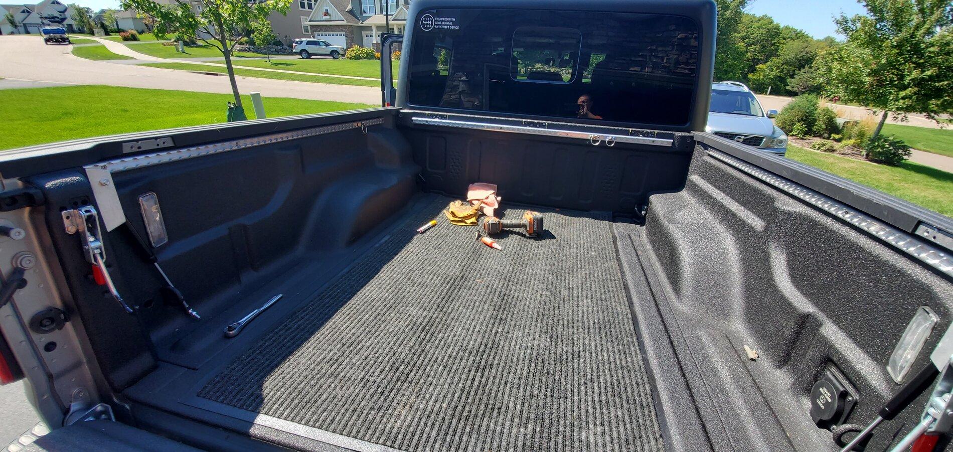 Jeep Gladiator Now Available! Gladiator Bed Track Kit - by Mac's Tie Downs 20210904_134204