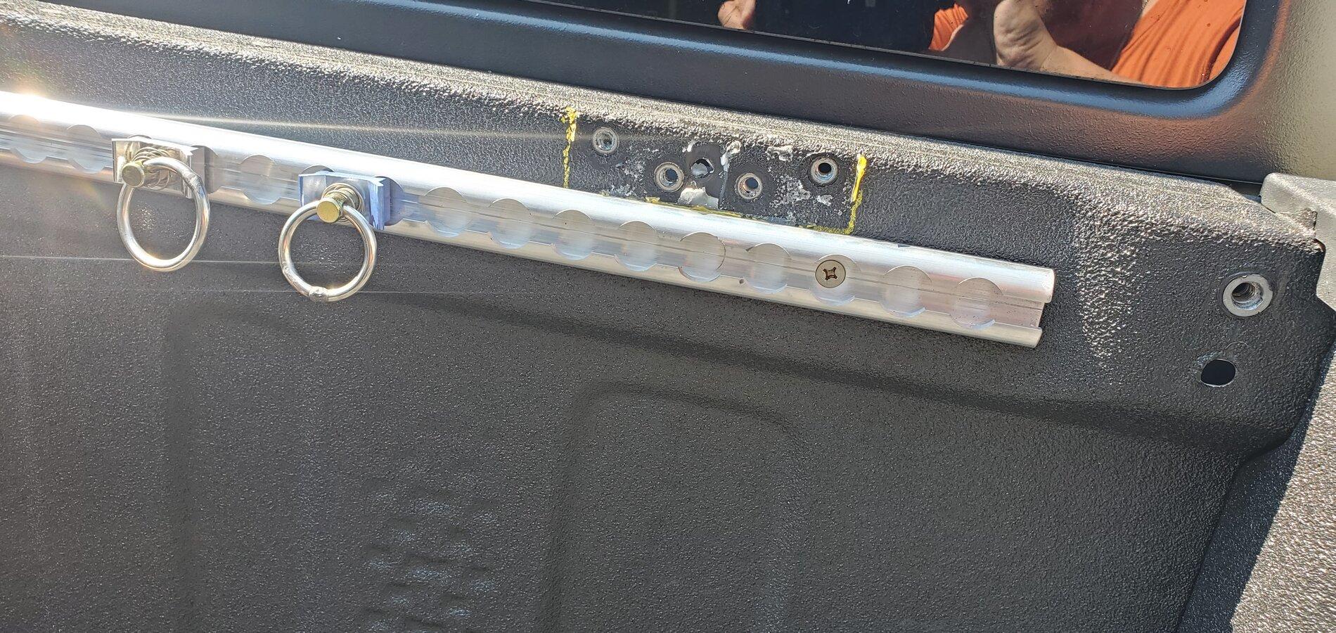 Jeep Gladiator Now Available! Gladiator Bed Track Kit - by Mac's Tie Downs 20210904_134219