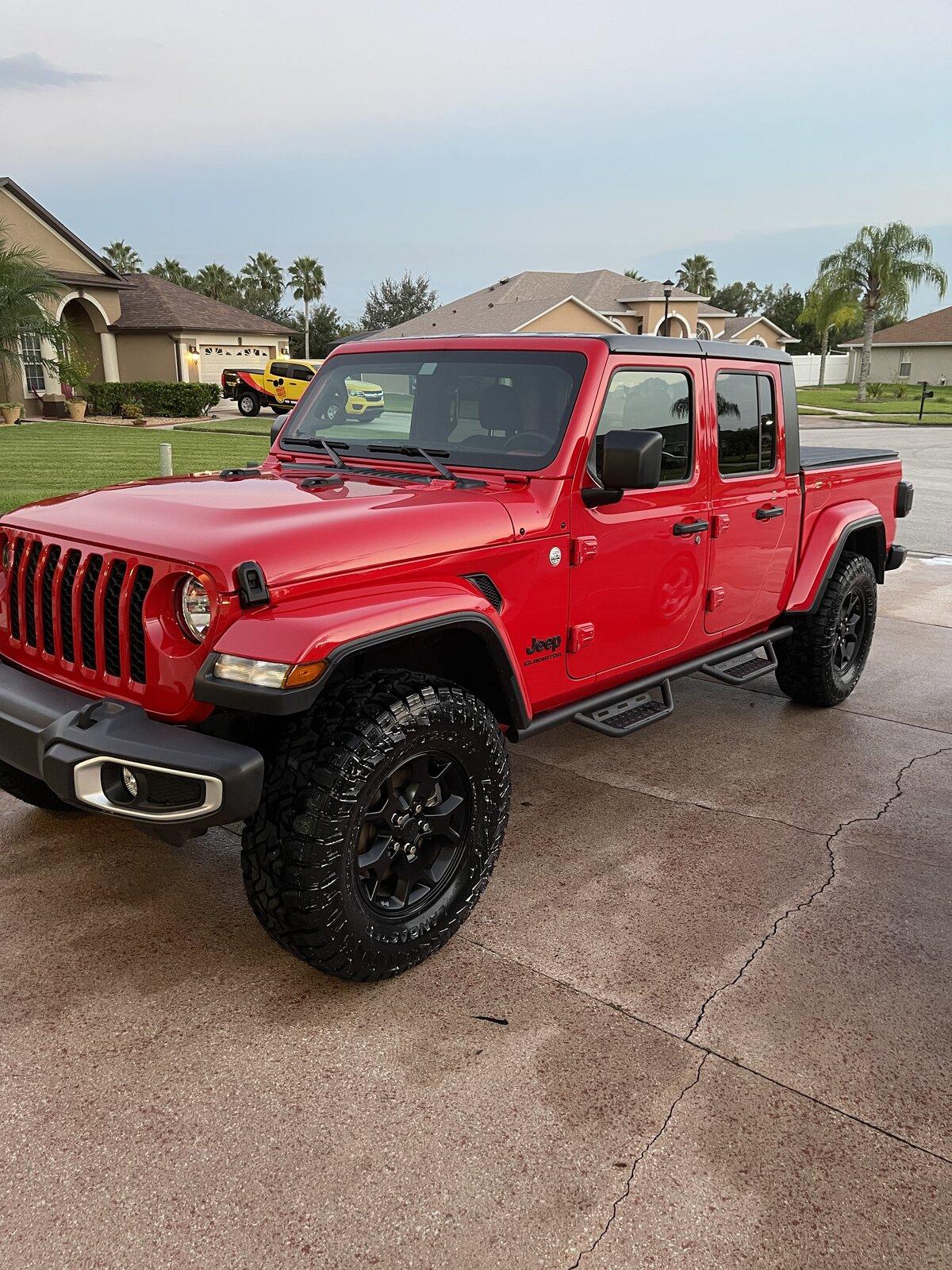 Jeep Gladiator Anyone running 35s on stock wheels without issues? 49B00D8F-1338-457E-AEA1-4CEB4EF6E1D5