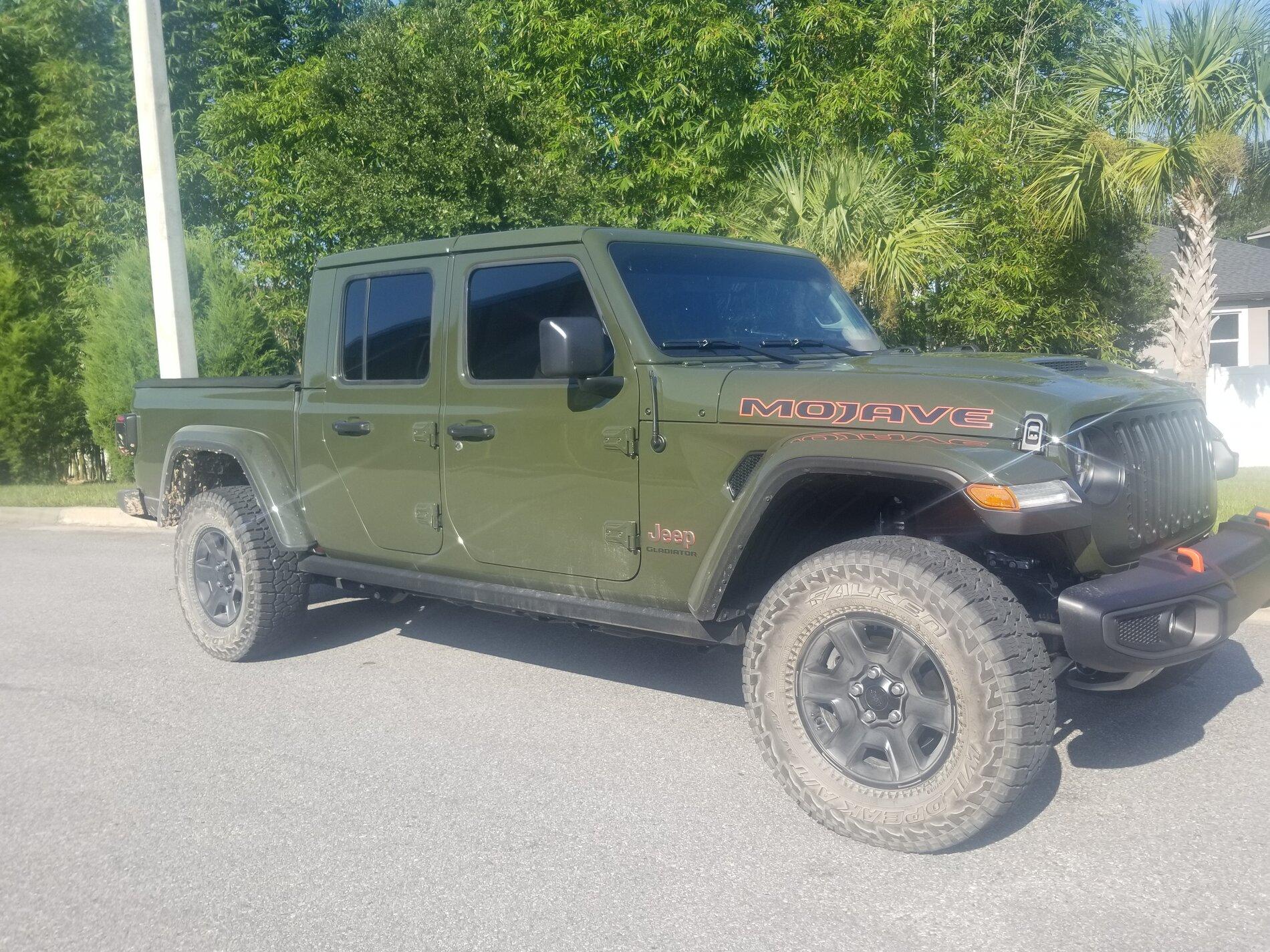 Jeep Gladiator SARGE GREEN Gladiator club 20210905_170045