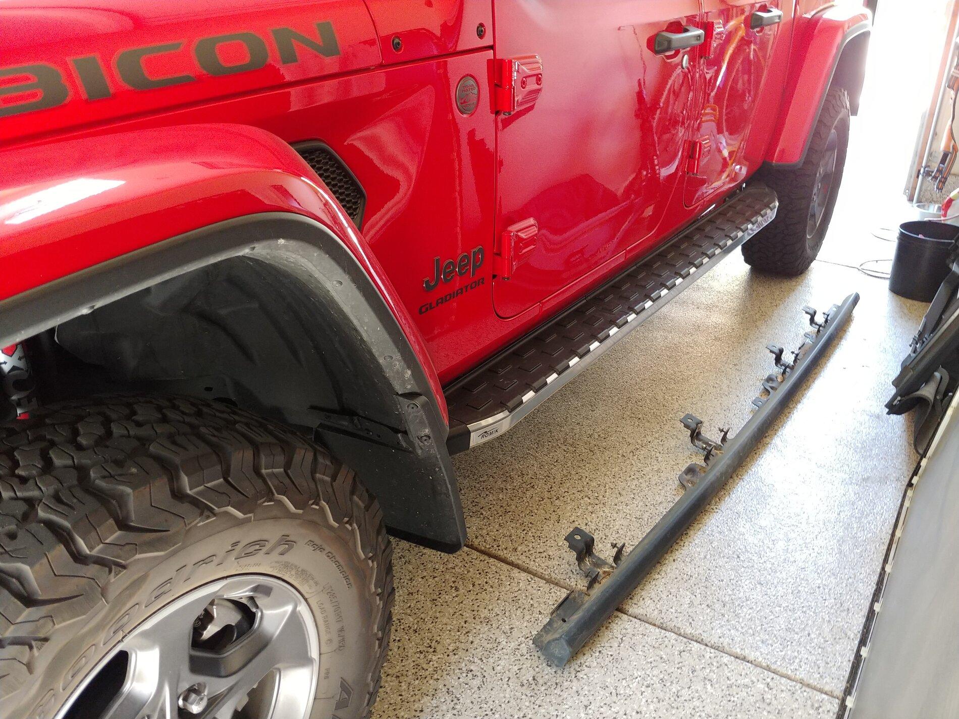Jeep Gladiator For Sale Sidesteps by Romik $275 IMG_20210807_162114_01
