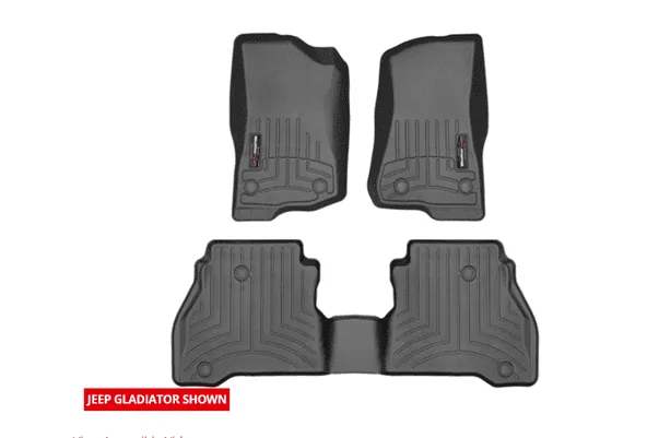 Jeep Gladiator Weathertech Floor Liner - Brand New - Black Front & Rear Weathertech 1