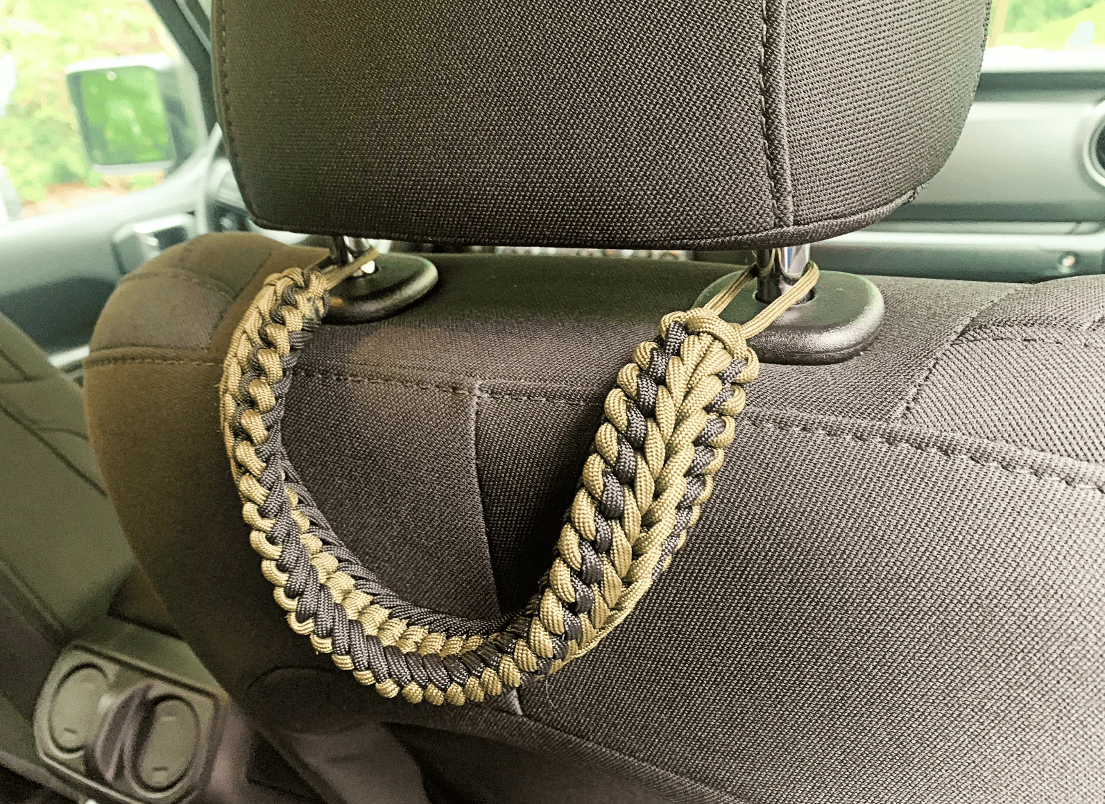 Jeep Gladiator Our Willys build. paracord-handles