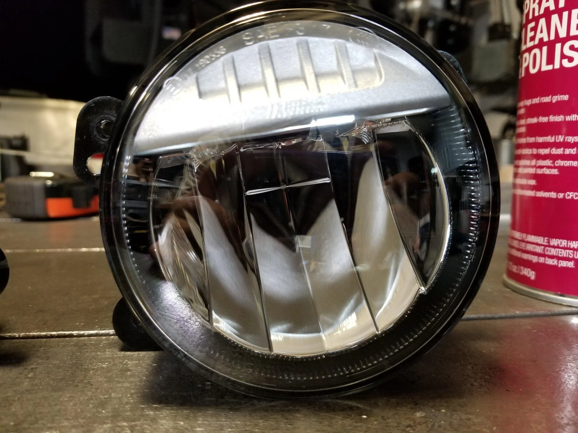 Jeep Gladiator OEM LED fog light take off 20210909_214224