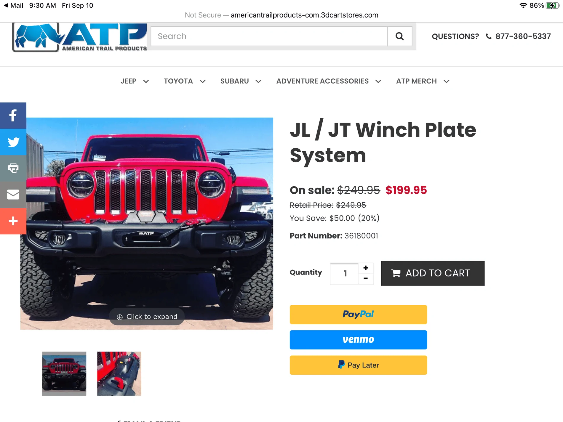 Jeep Gladiator American Trail Products Question????? 57206DA2-C342-415B-9E6D-BD9A946D59FE