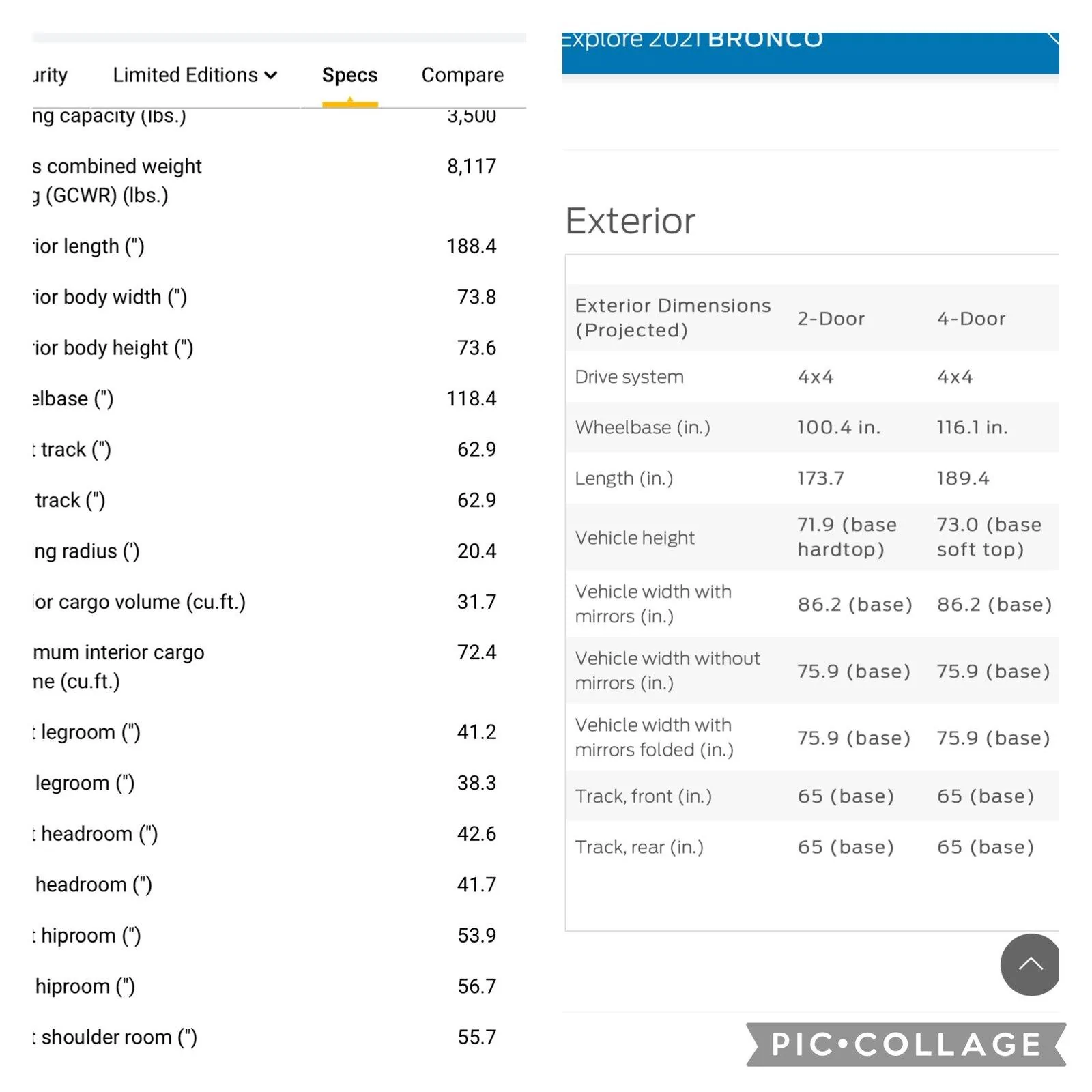Jeep Gladiator Bronco is fullsize - no comparison 1059E591-B646-48D9-B078-AEEE07974D8D