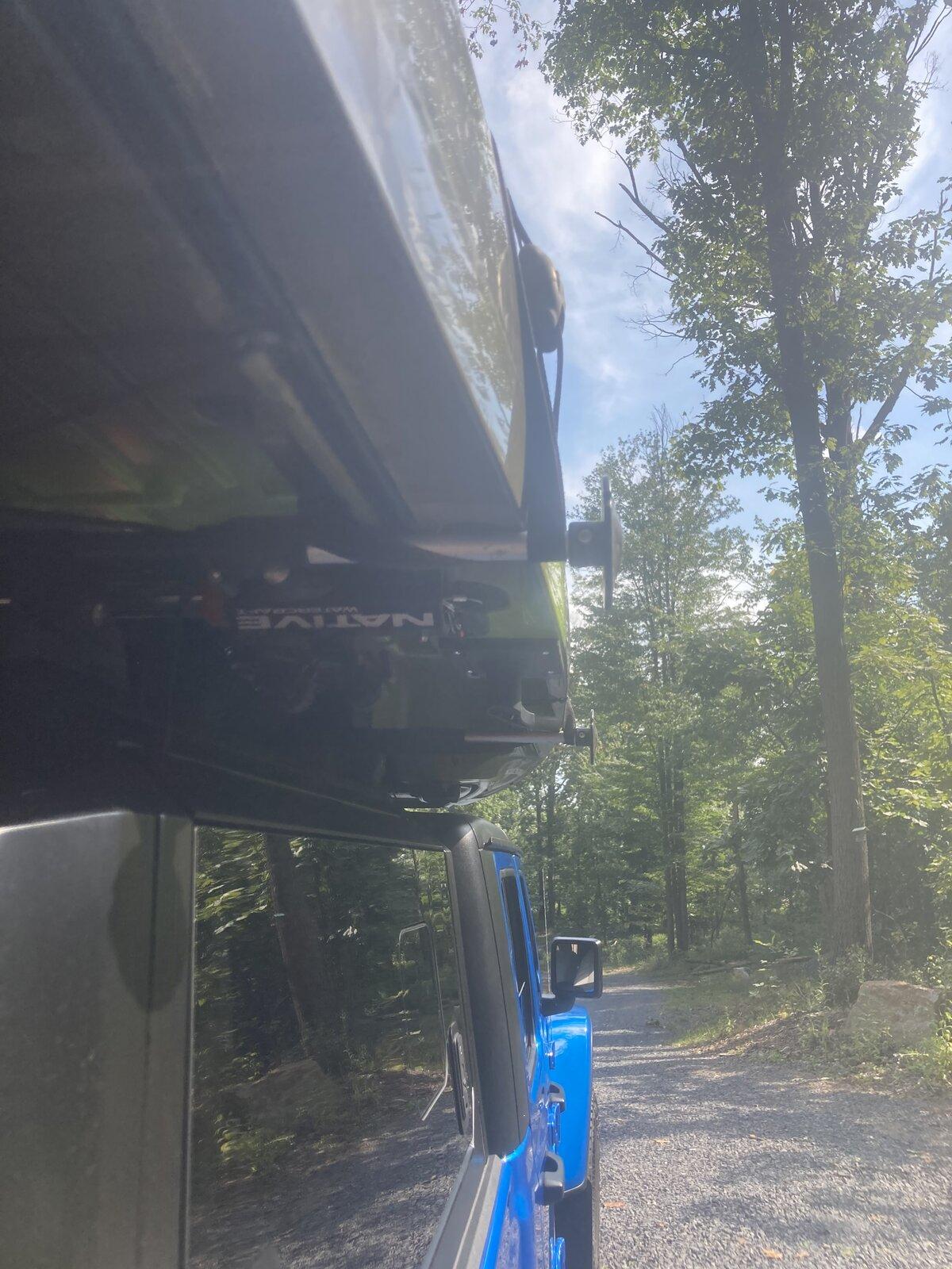 Jeep Gladiator How do you guys carry your kayaks? 7646D205-4BE9-4487-B79B-CEF0C5D7E68B