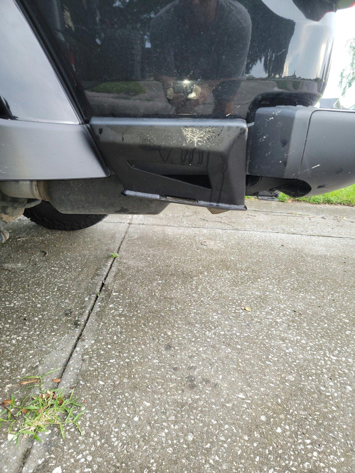 Jeep Gladiator Bed sliders 20210909_185916