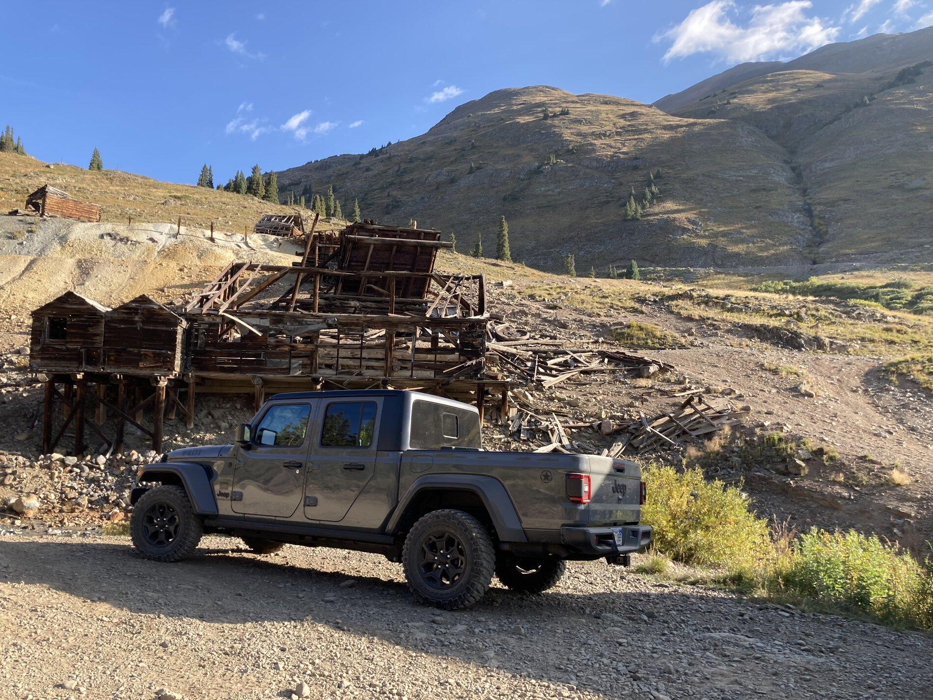 Jeep Gladiator Alpine Loop, Cinnamon Pass, American Basin, Engineer Pass, Crystal Mill IMG_1264.JPG