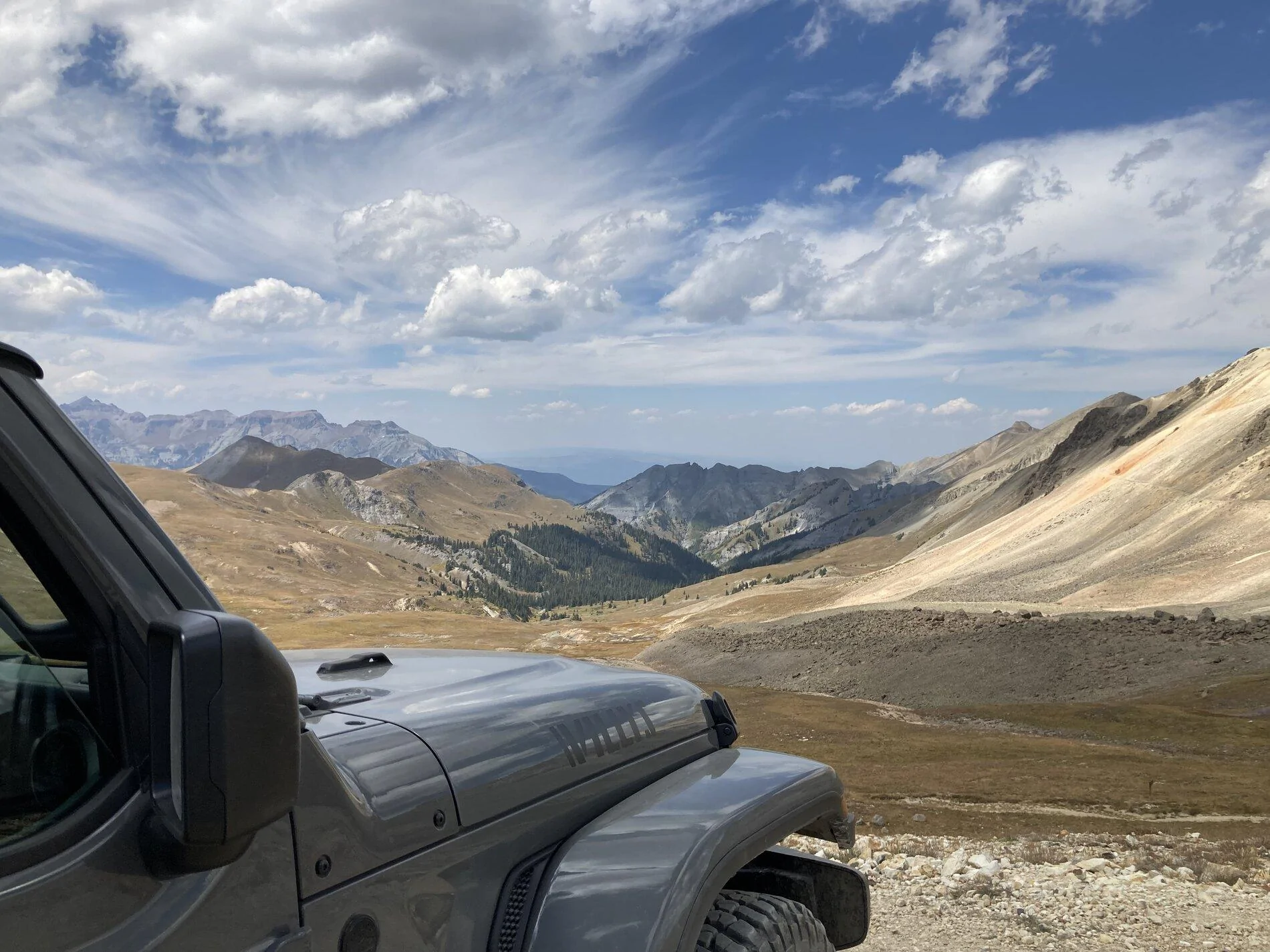 Jeep Gladiator Alpine Loop, Cinnamon Pass, American Basin, Engineer Pass, Crystal Mill IMG_1328