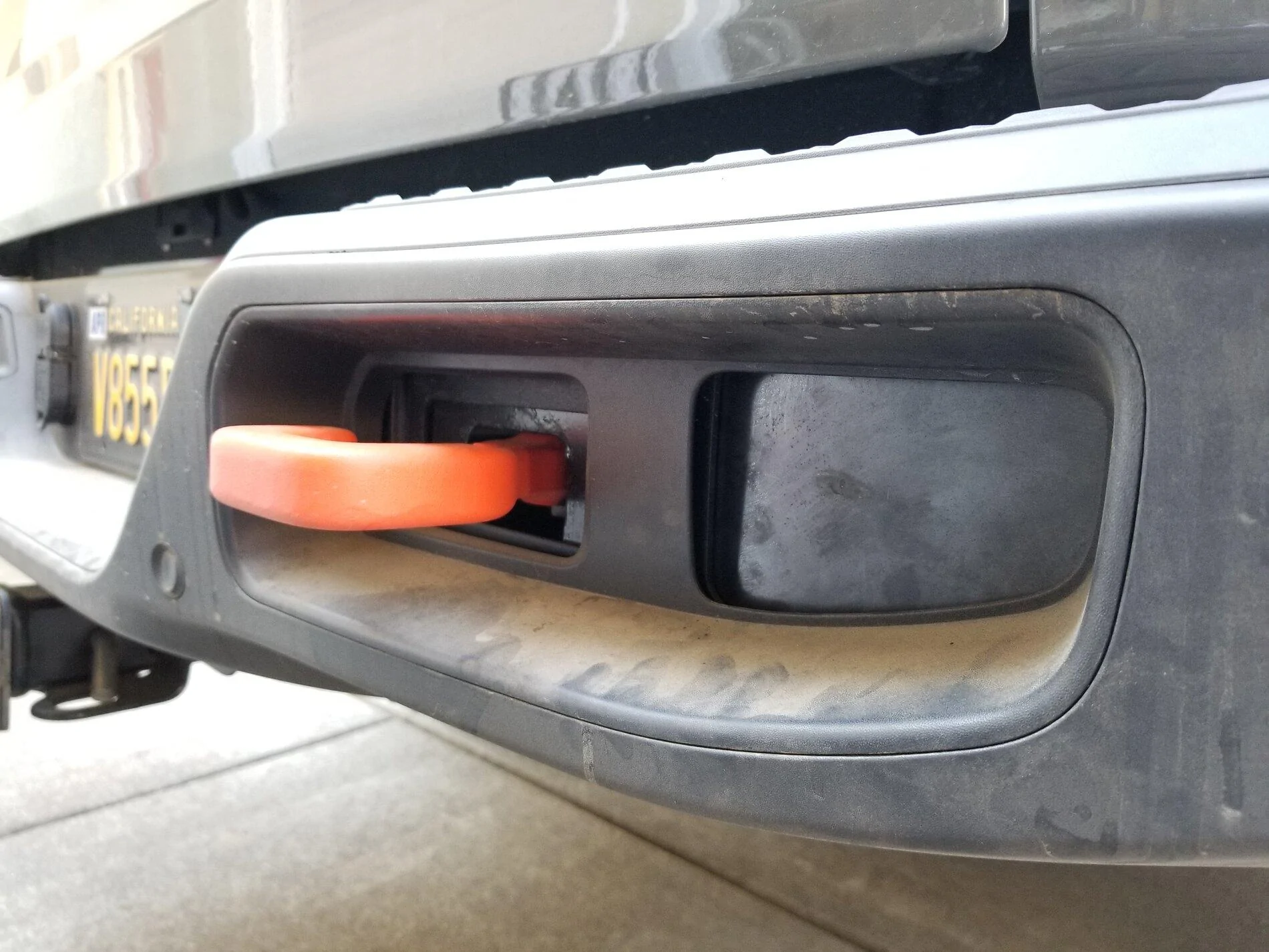 Jeep Gladiator Rear reflector delete /rear flush mount light plates 20210913_094654