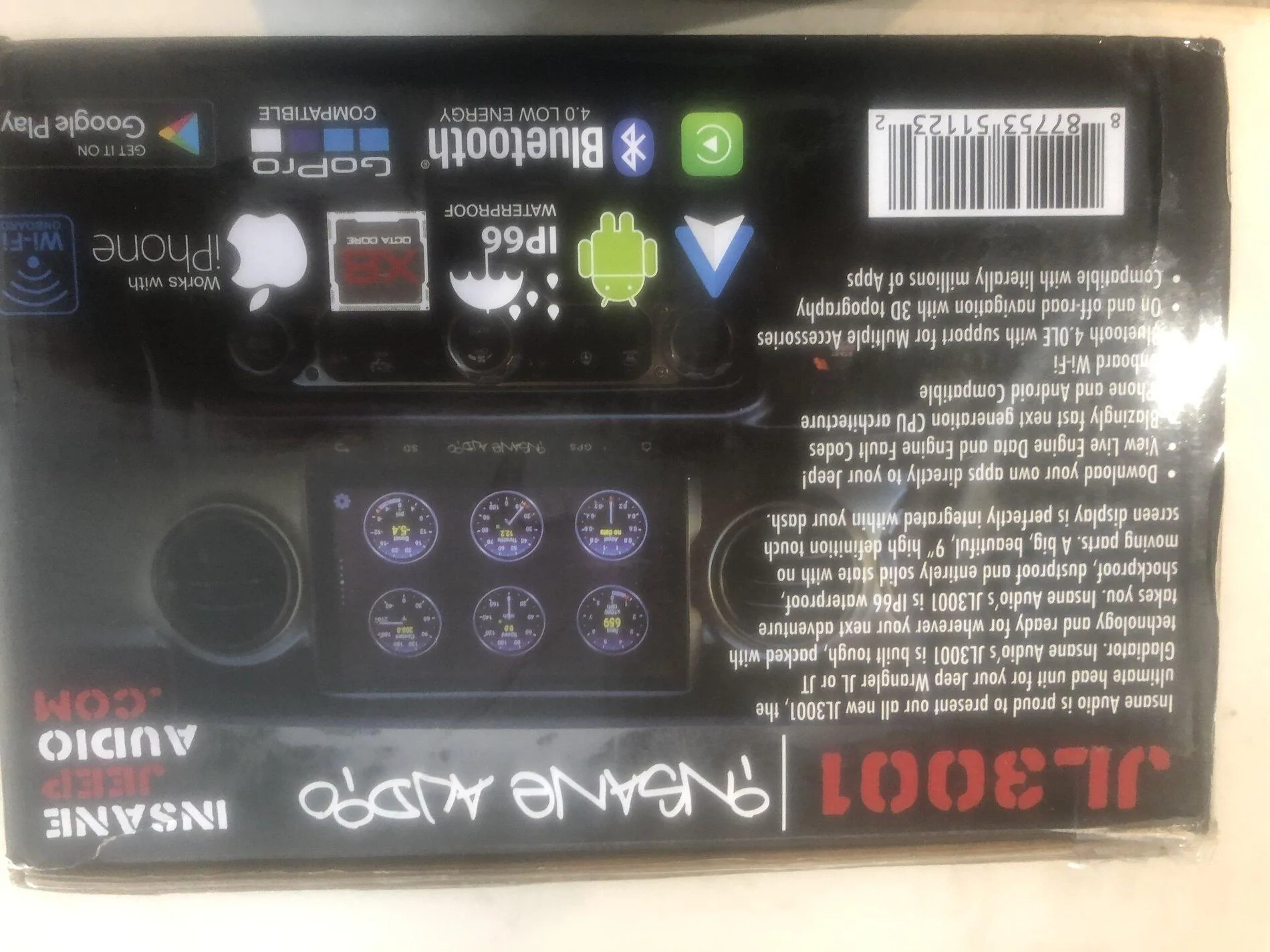 Jeep Gladiator Insane audio JL 3001 CA3AA4EE-91E5-4E68-A91E-CAB6FB9B28E3