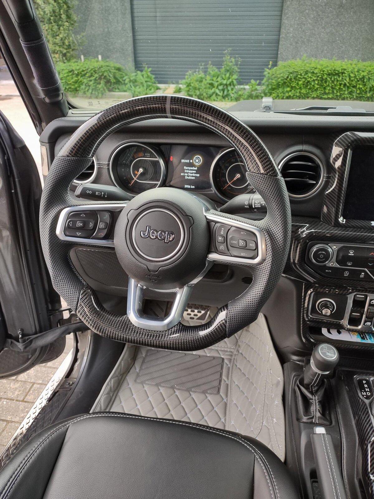 Jeep Gladiator Carbon steering wheel Steering wheel