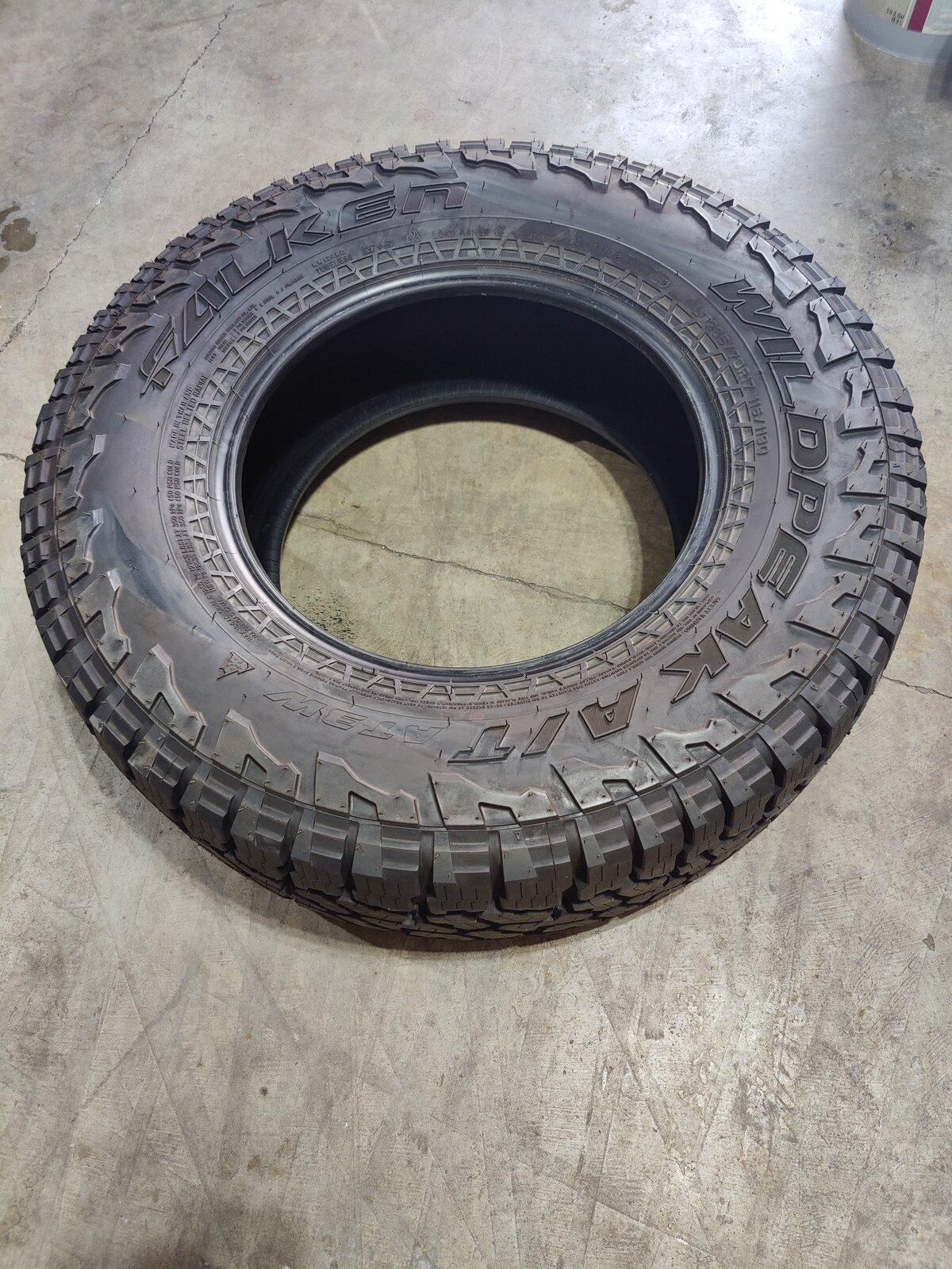 Jeep Gladiator Single new Falken AT 33 rubi takeoff IMG_20210915_175629