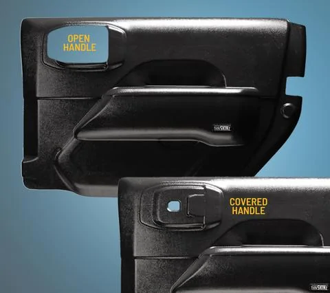 Jeep Gladiator ThinSkinz® - Shields for Jeep Gladiator doors ThinSkinz-Car_Door-StyleChoice1_480x480