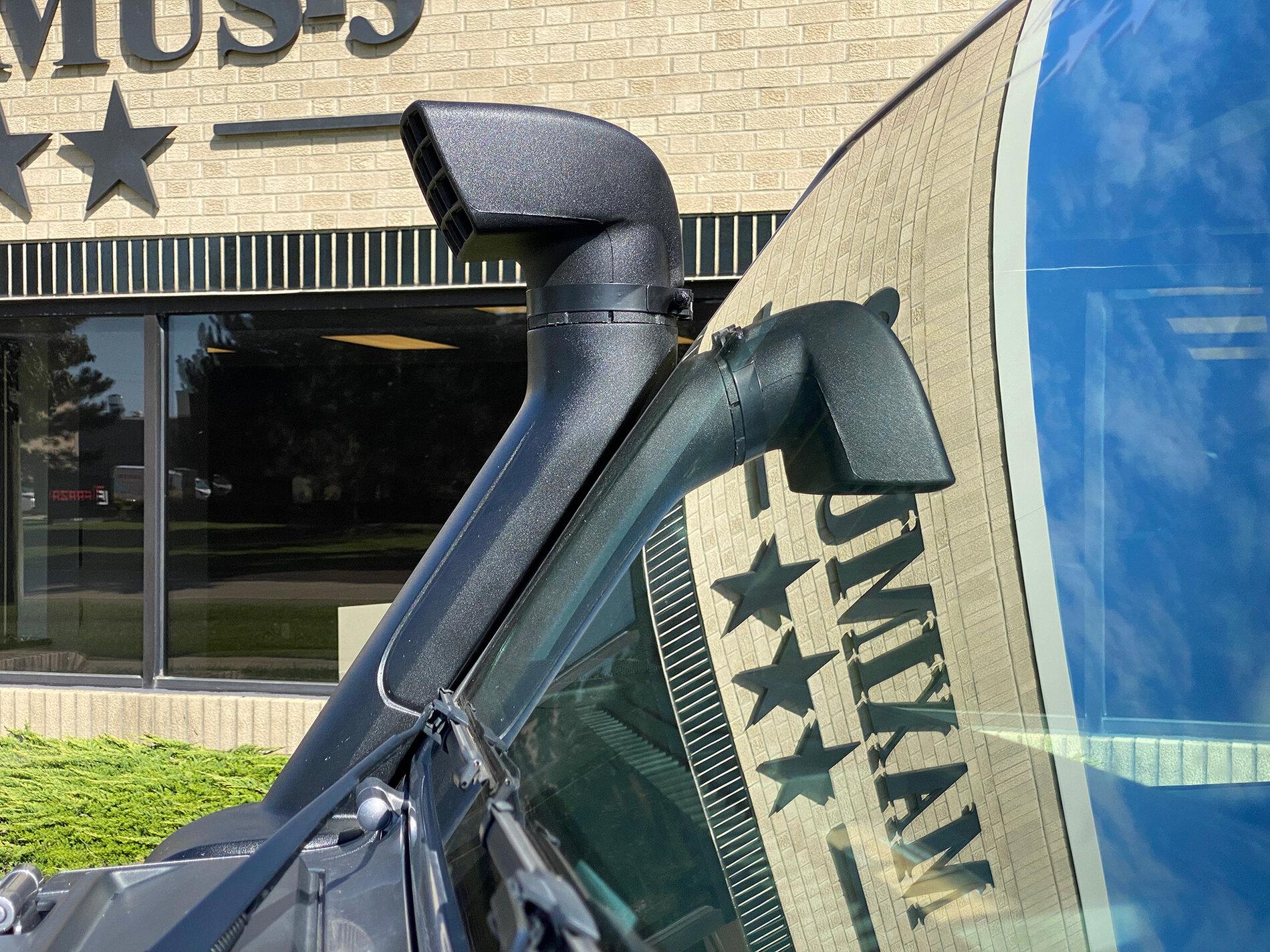 Jeep Gladiator New Maximus-3 Products in the Works! Rear Sliders, Hoop & Snorkel Snorkel_001a