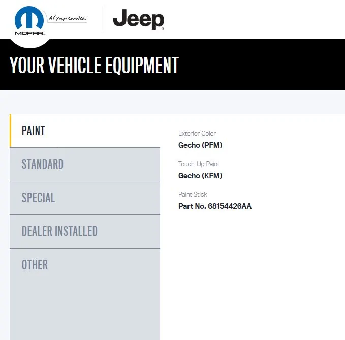 Jeep Gladiator GECKO GREEN Gladiator Club Captur