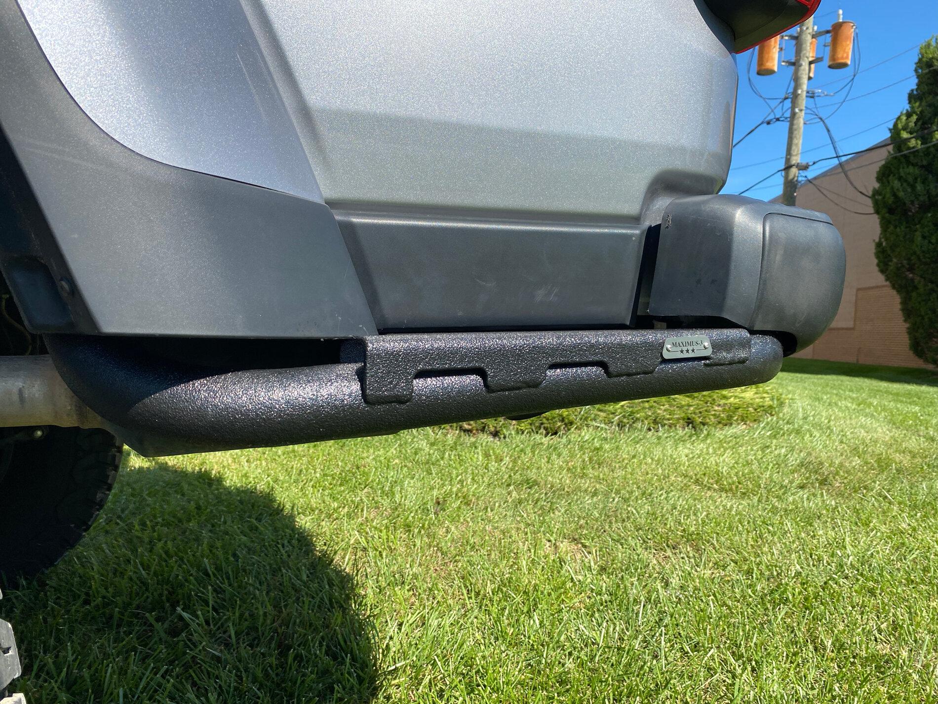 Jeep Gladiator New Maximus-3 Products in the Works! Rear Sliders, Hoop & Snorkel JT_RearSlider_003