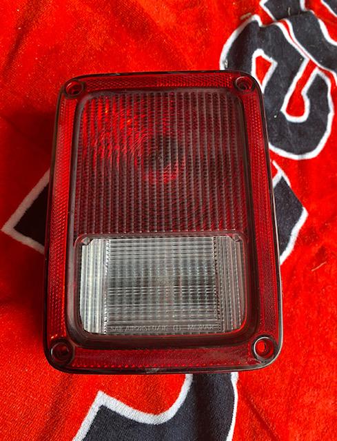 Jeep Gladiator OEM JK fog lights, antenna, third brake light and tail lights IMG_2425