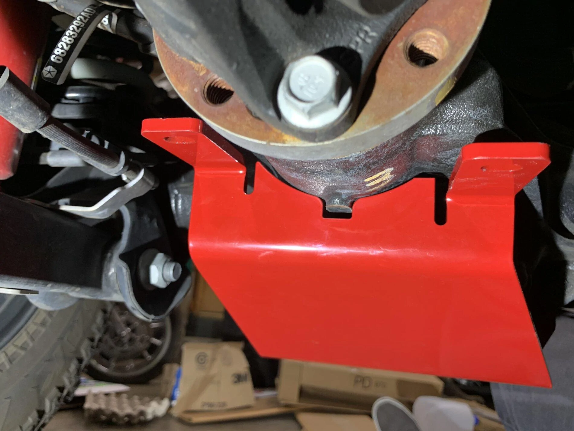 Jeep Gladiator I am 0 for 2 trying to install skid plates 69210DC1-1C98-4DBE-A10C-29D85F1E961B