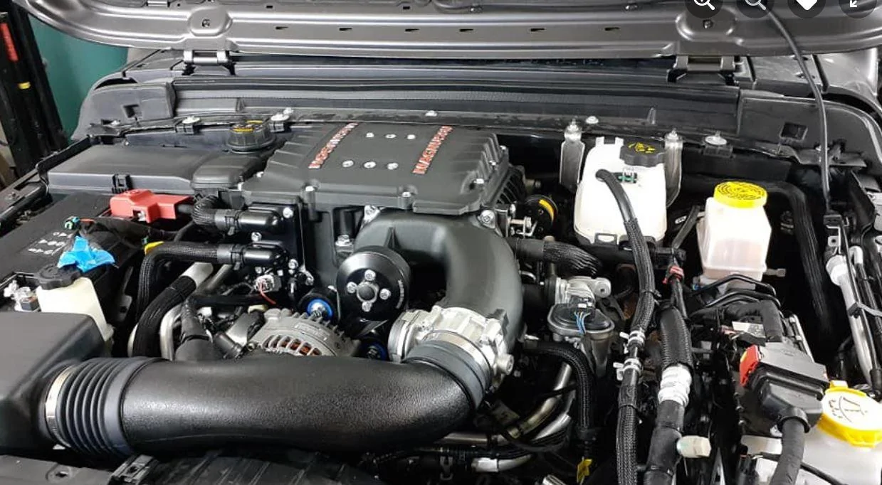Jeep Gladiator Magnuson TVS1900 Kit Available Now blown