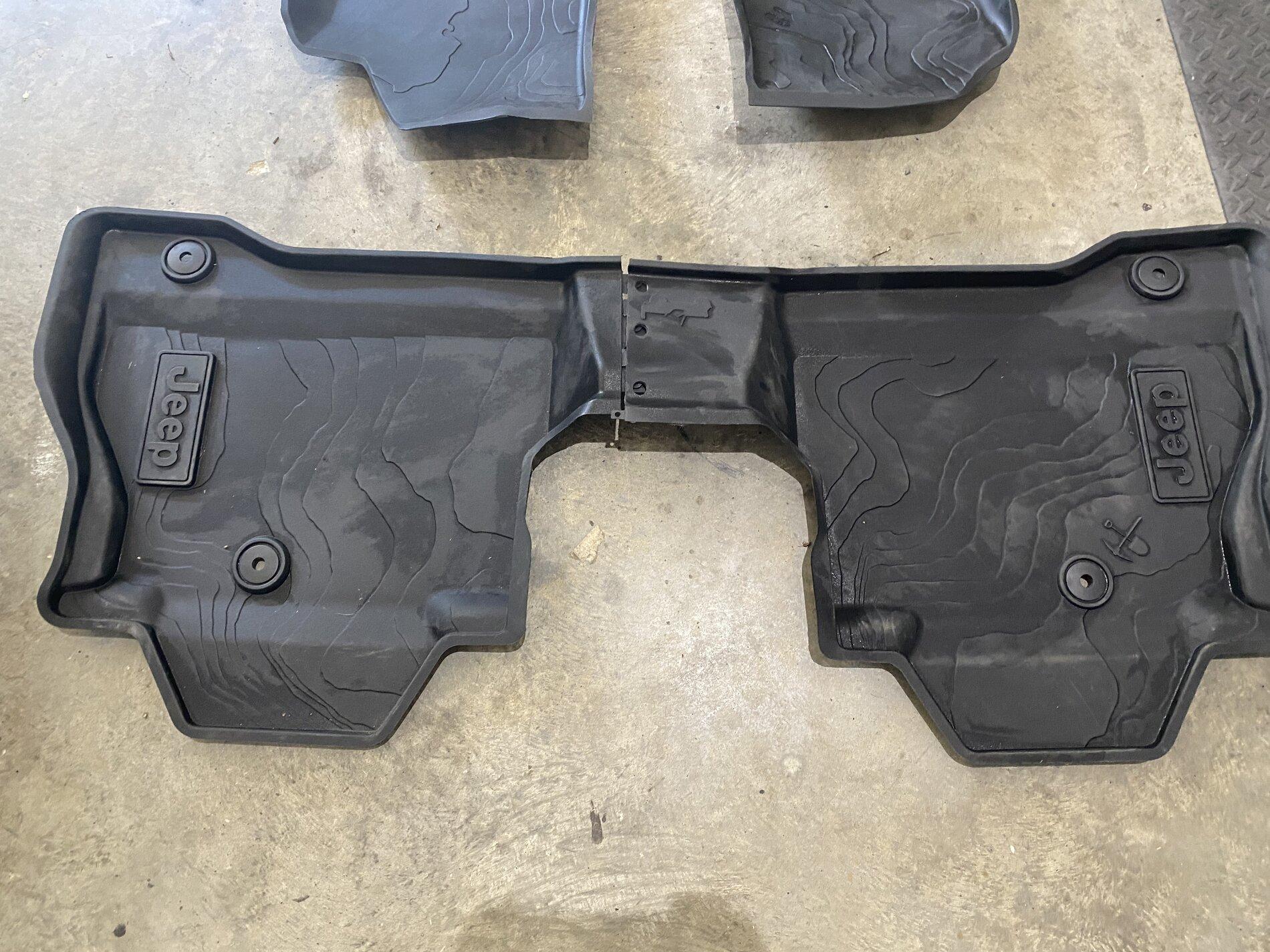 Jeep Gladiator Mopar All-Weather Mats 0667A979-00D5-4981-8D99-290DBA9E4A17