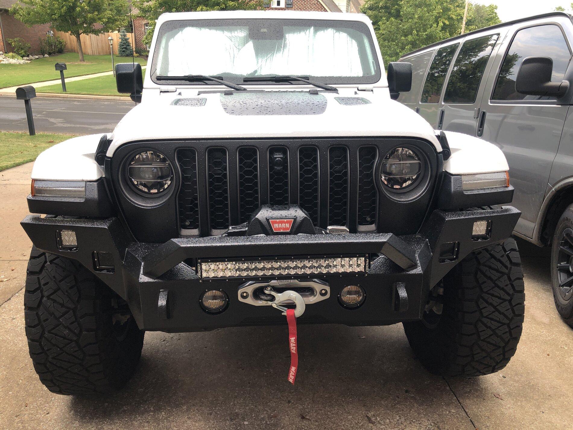 Jeep Gladiator Show me your front bumpers!! 1631995403329