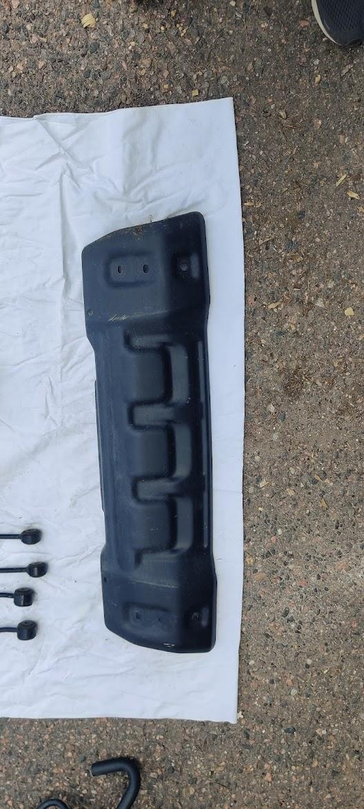 Jeep Gladiator Jeep Gladiator Rubicon takeoff factory steel front skid plate (no bumper) SKID