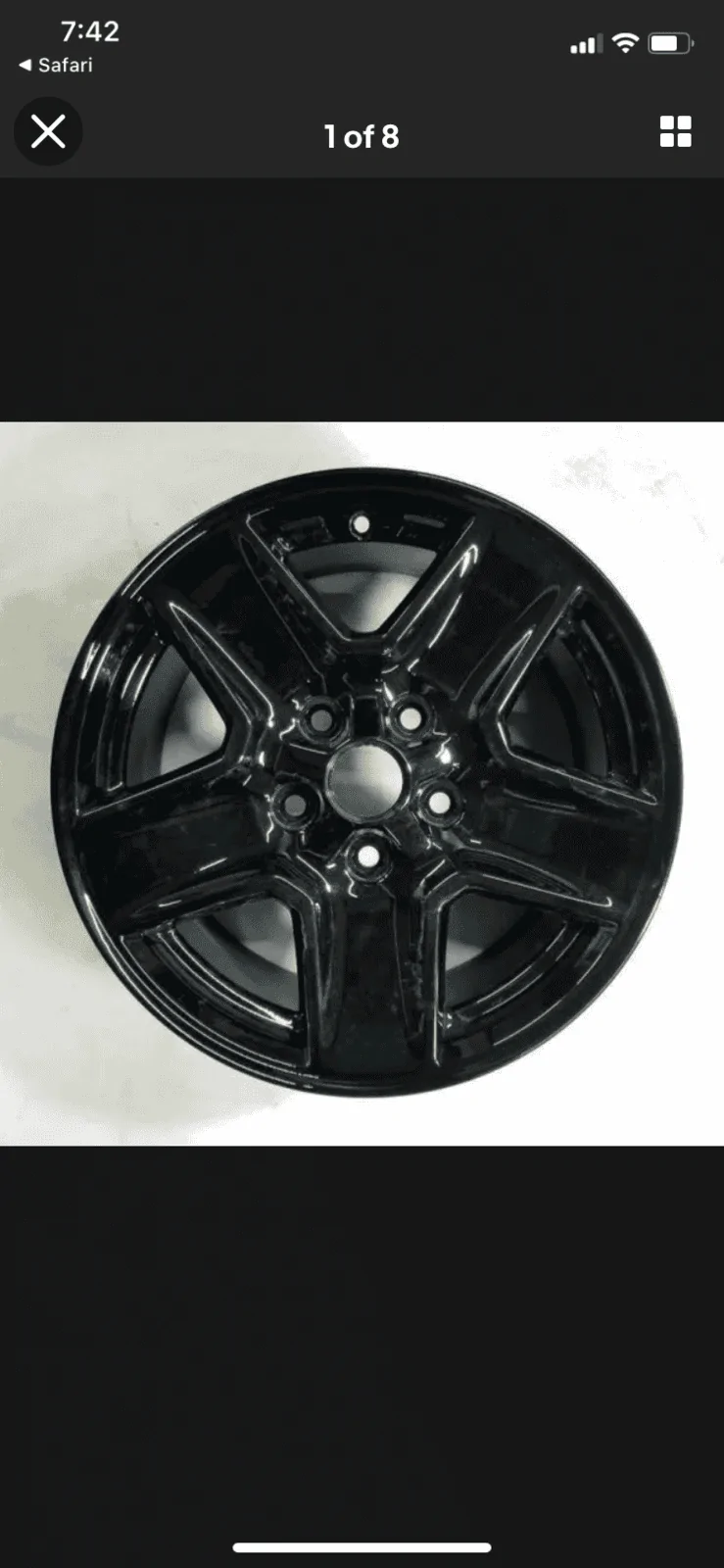 Jeep Gladiator Sport S black wheels. How to dull finish? 859C0B81-B27F-4182-B38C-7AC7D37D30FA