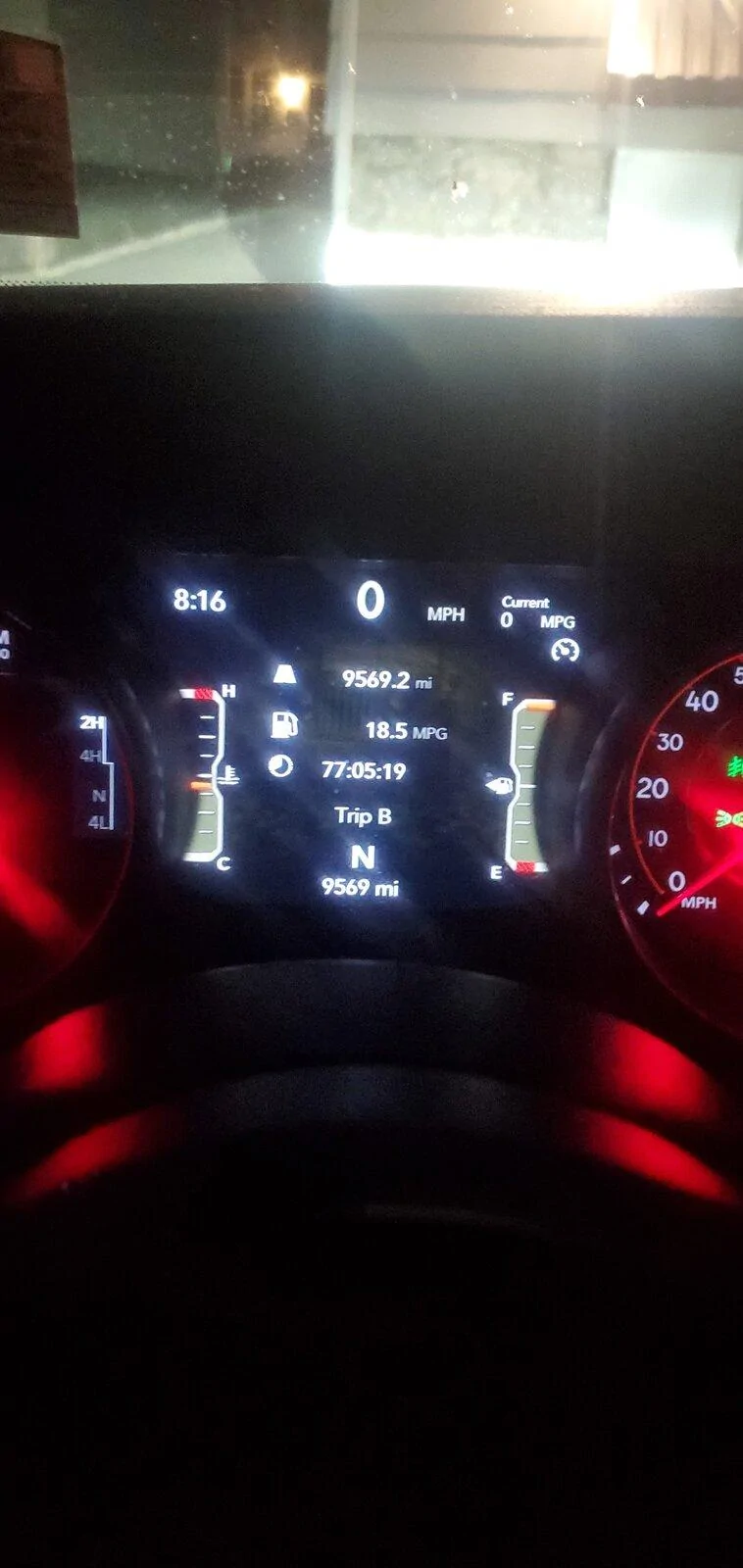 Jeep Gladiator What gas are you using? 20210918_201607