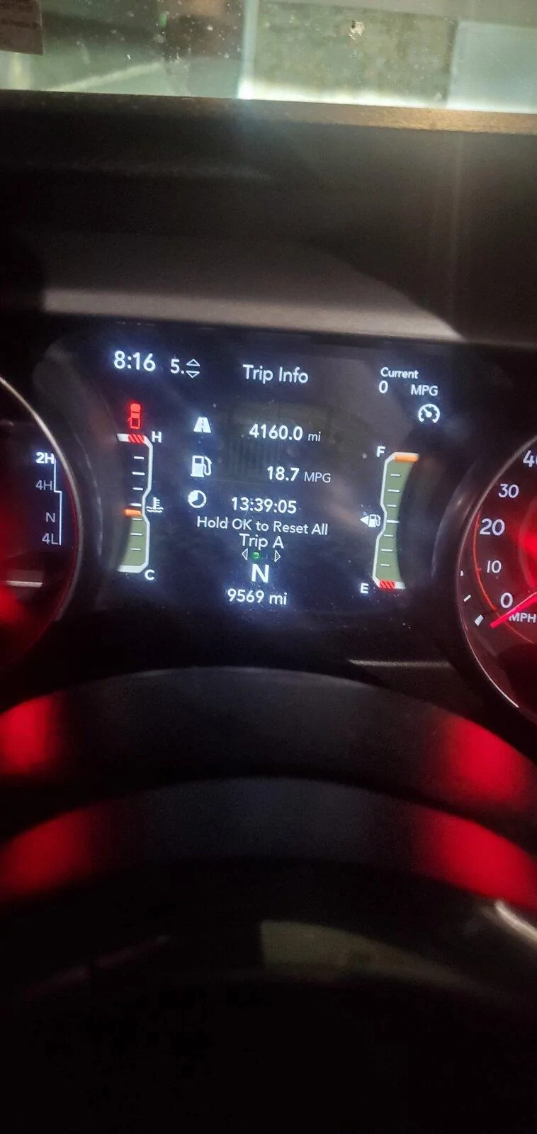 Jeep Gladiator What gas are you using? 20210918_201618