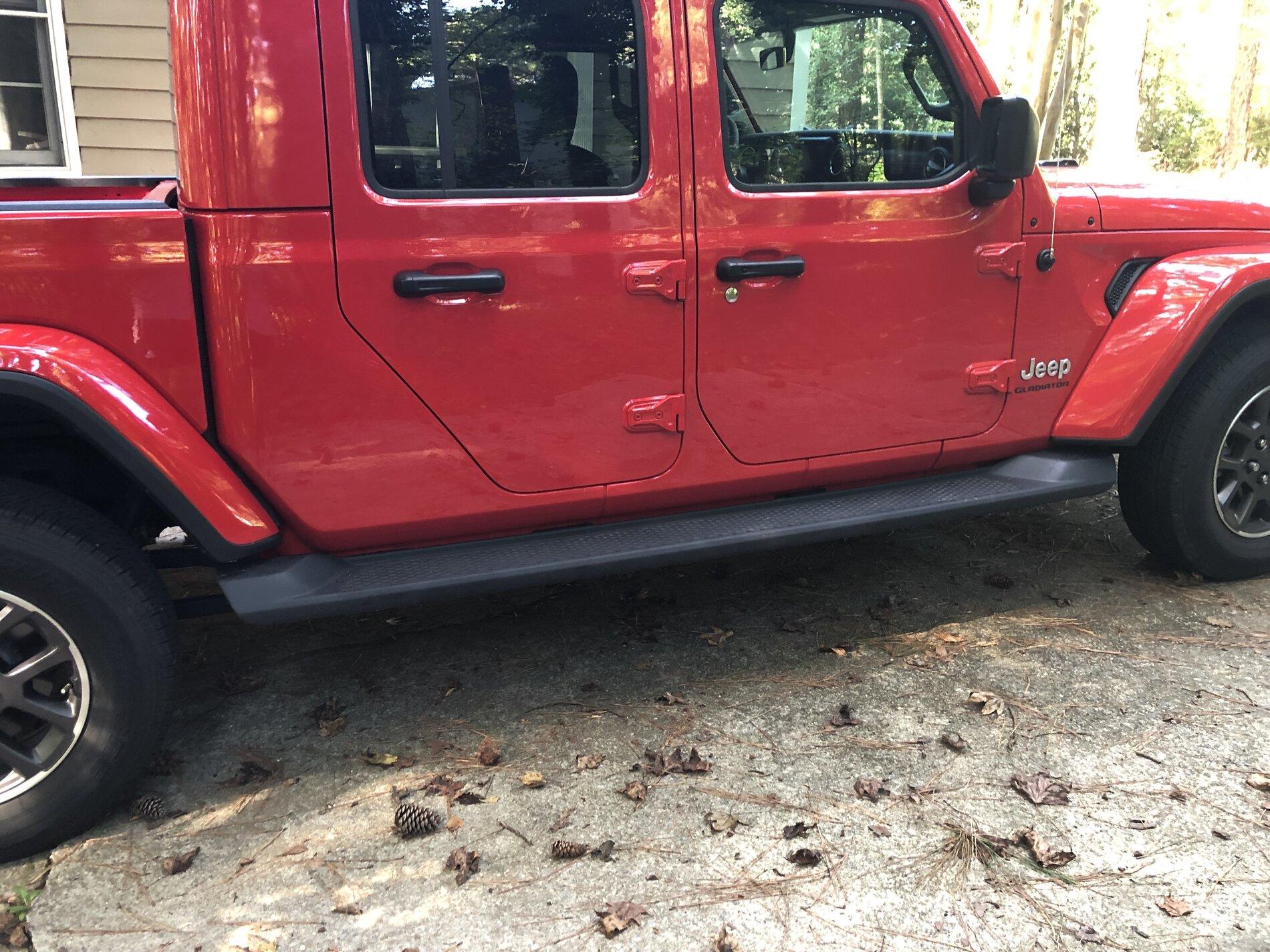 Jeep Gladiator Overland Running Boards IMG_1551