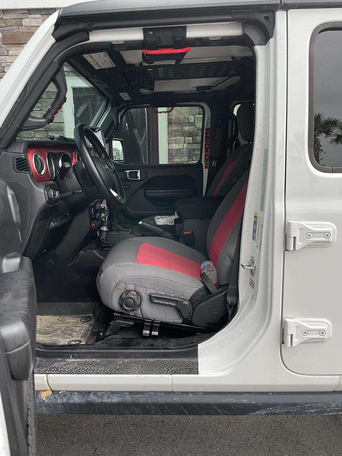 Jeep Gladiator Just installed DDI seat slammers... WOW 334ACBE5-F743-4B95-9F0D-F211D4C73D67