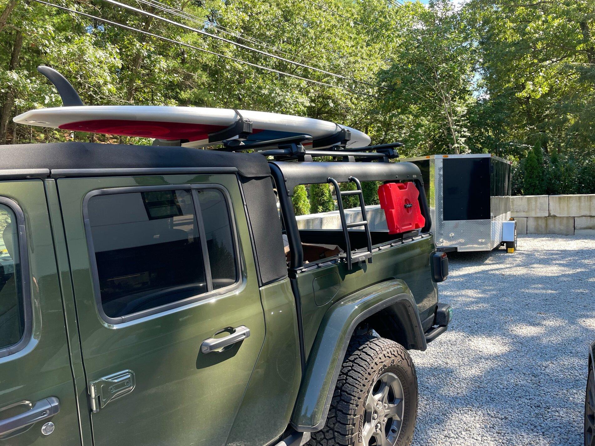 Jeep Gladiator Customer Gets Creative with MAXIMUS-3 JT Overland Bed Rack image0