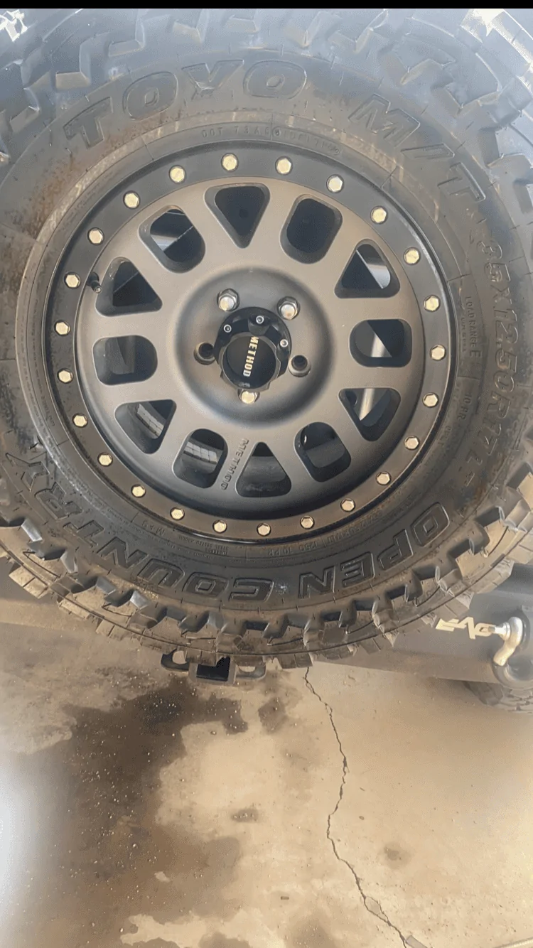 Jeep Gladiator Method wheels and bf Goodrich tires B4187522-46A8-487D-B08C-6631360425B5