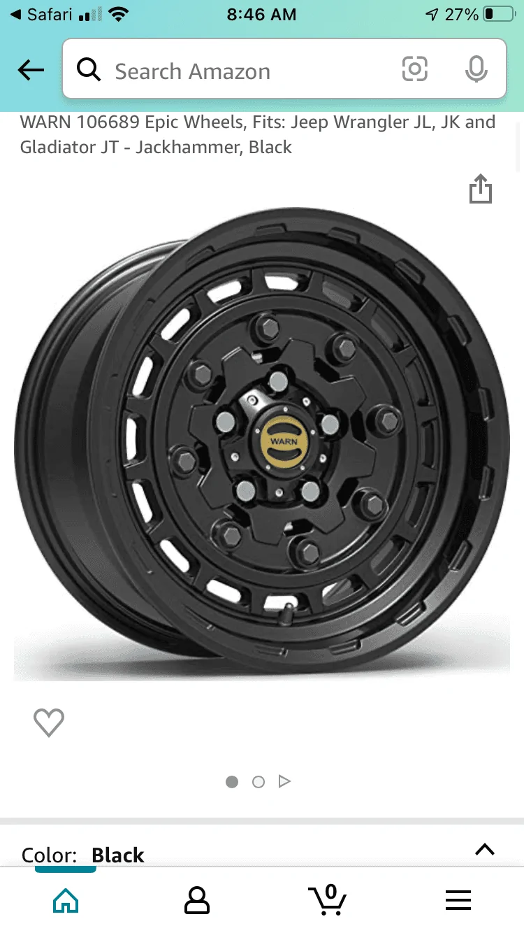 Jeep Gladiator Warn jackhammer with nitto trail grappler 37s 6EC55087-D574-48D8-B845-6FC5C71E6481