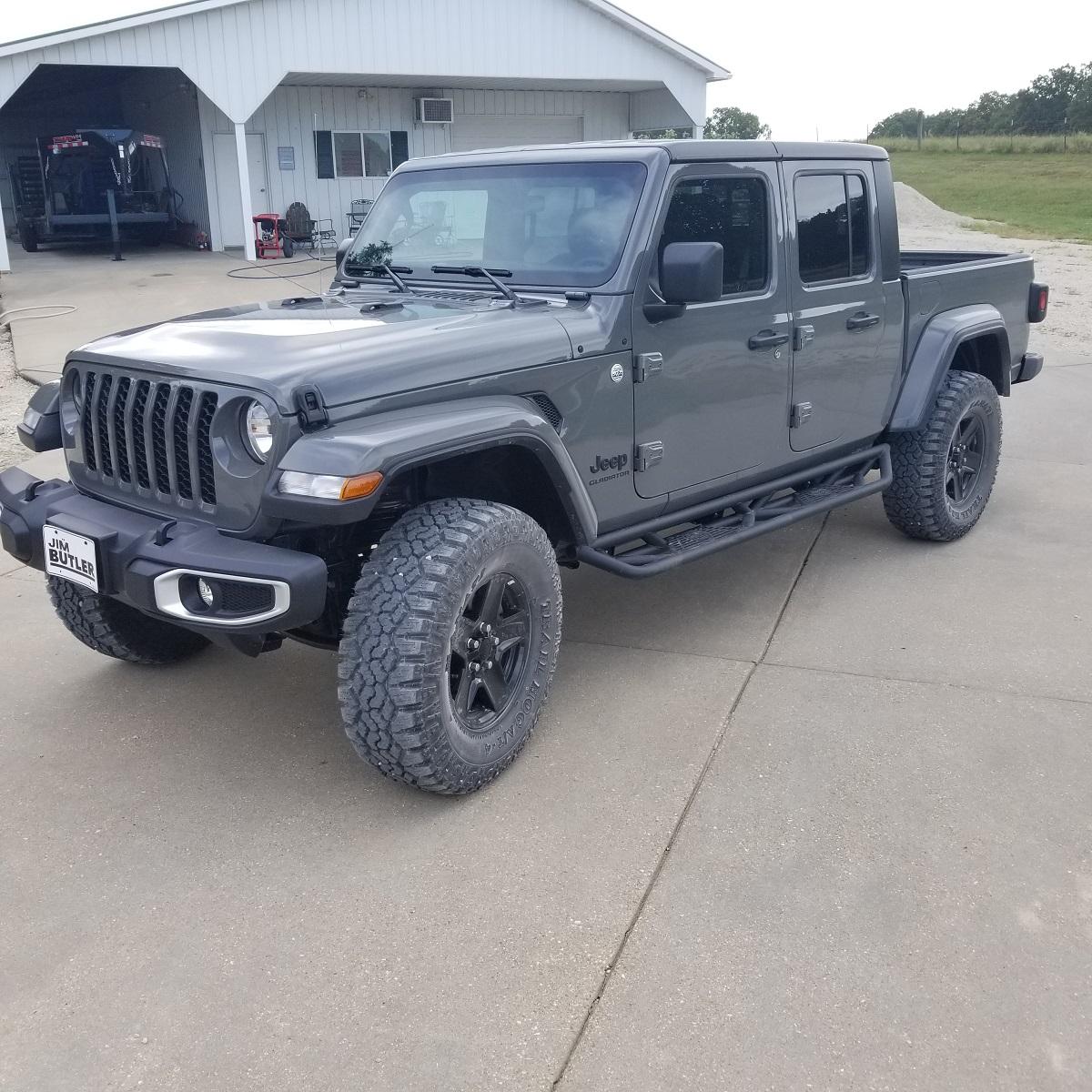 Jeep Gladiator Sting Gray build; Jeep #79 lift complete 2