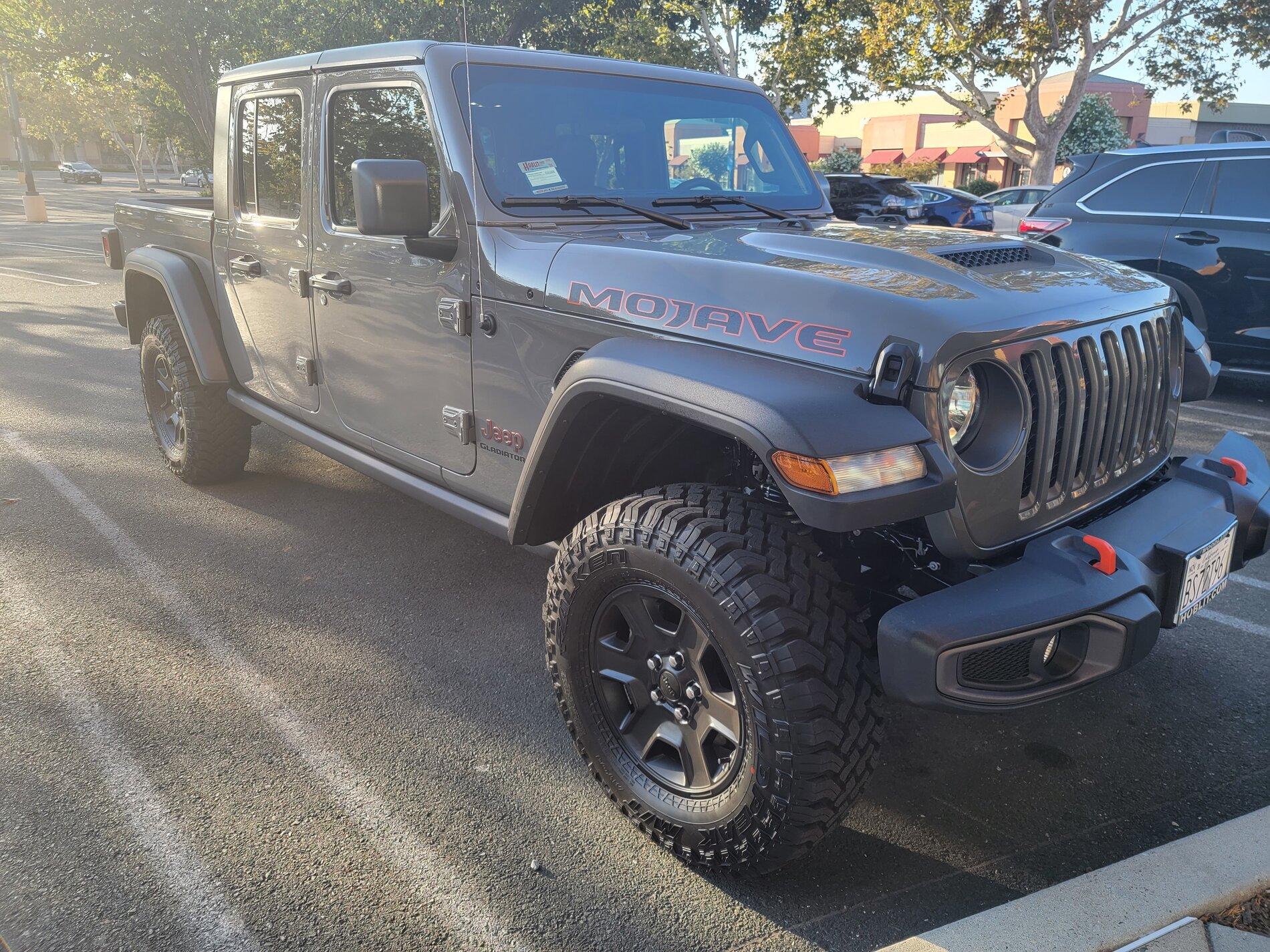 Jeep Gladiator Took Delivery of Your JT? Sign in Here! JT_Mojave