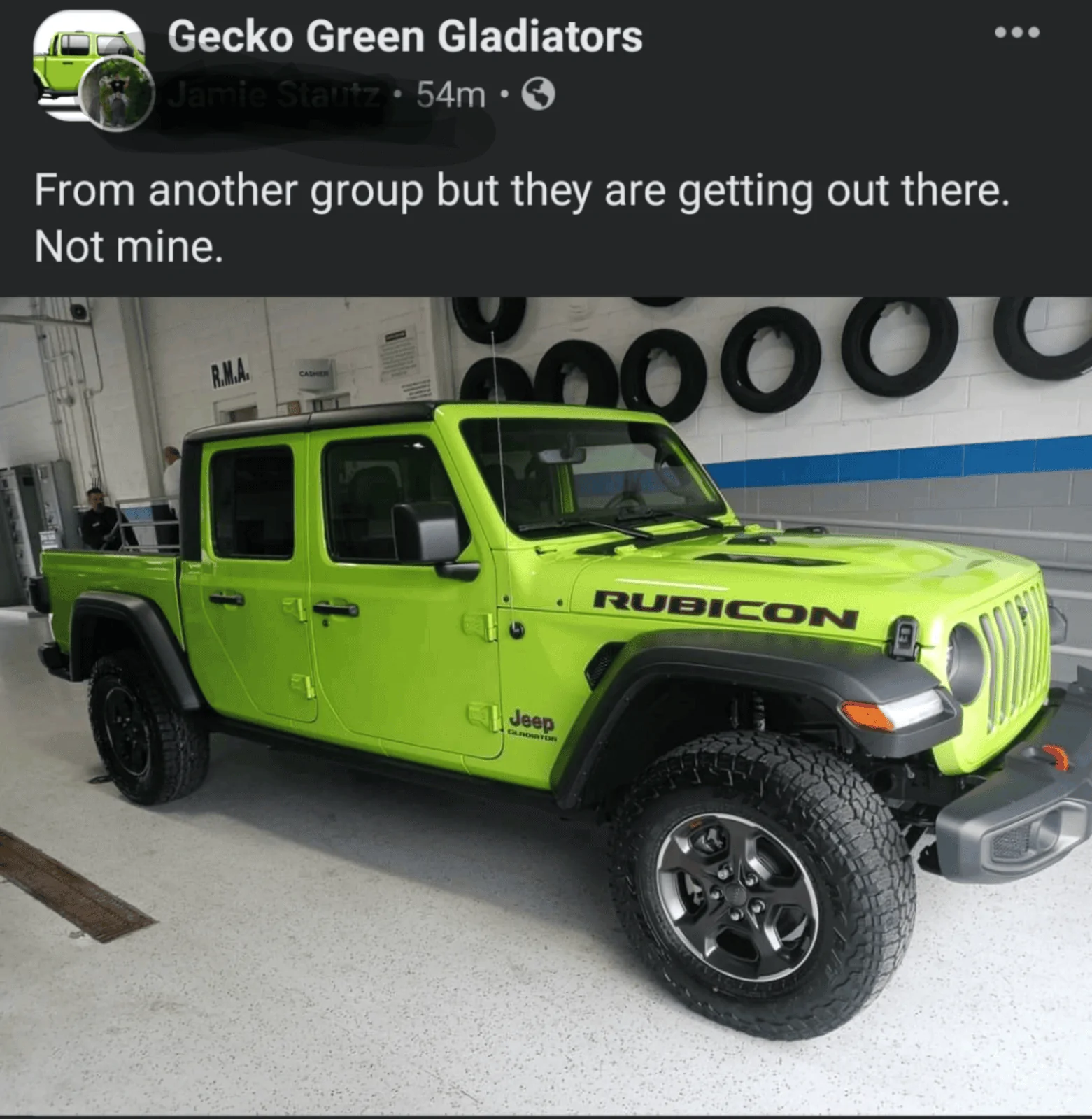 Jeep Gladiator GECKO GREEN Gladiator Club Screenshot_20210921-193650