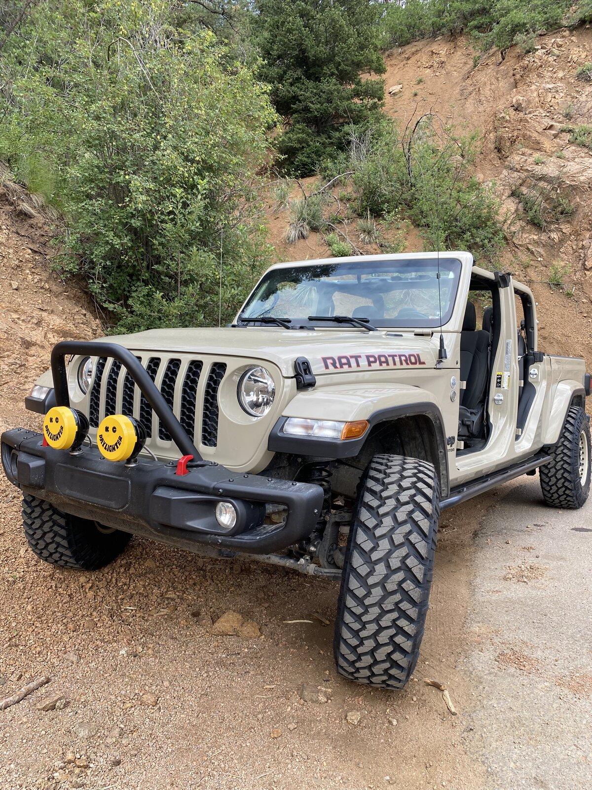 Jeep Gladiator Colorado or Front Range Gladiator owners 35s