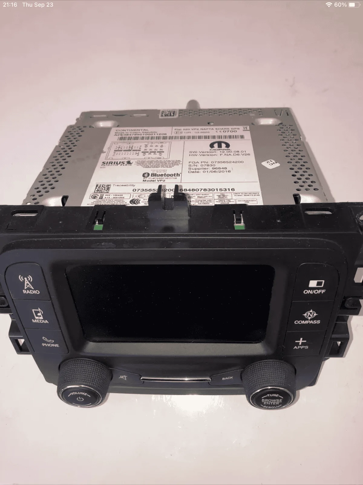 Jeep Gladiator 5” touchscreen with Apple CarPlay? 9A0DD48D-907C-4D78-892C-8FC2FDAD30FA