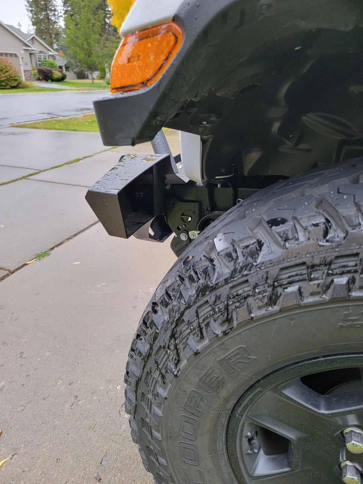 Jeep Gladiator Rugged Ridge HD full width front bumper feedback? 20210918_150120
