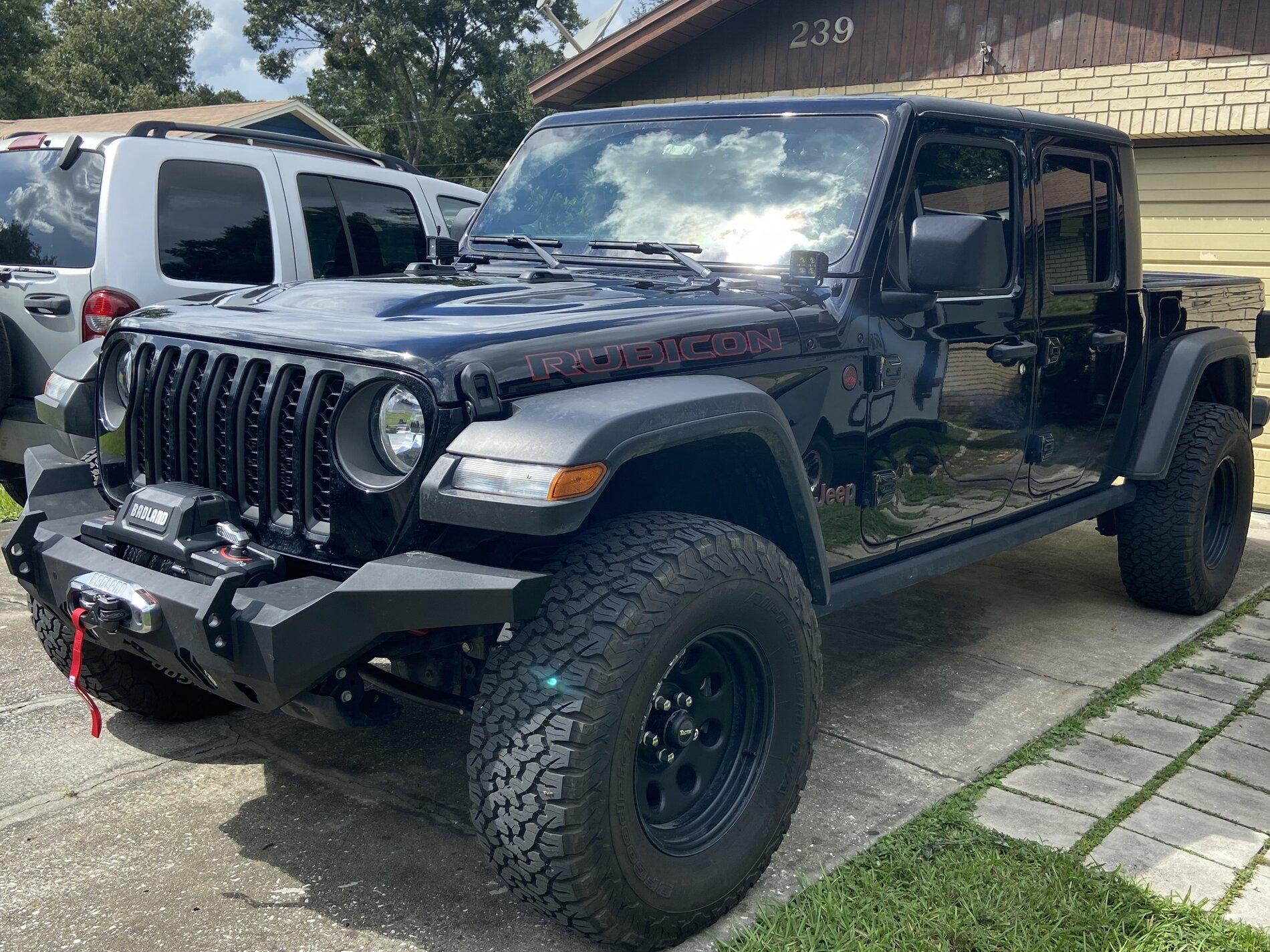 Jeep Gladiator Rugged Ridge HD full width front bumper feedback? Gladiator Build