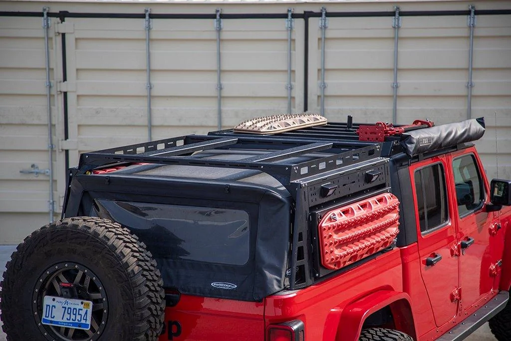 Jeep Gladiator JCR Offroad JT Overland Bed Rack Now Available JTXBR_6_2