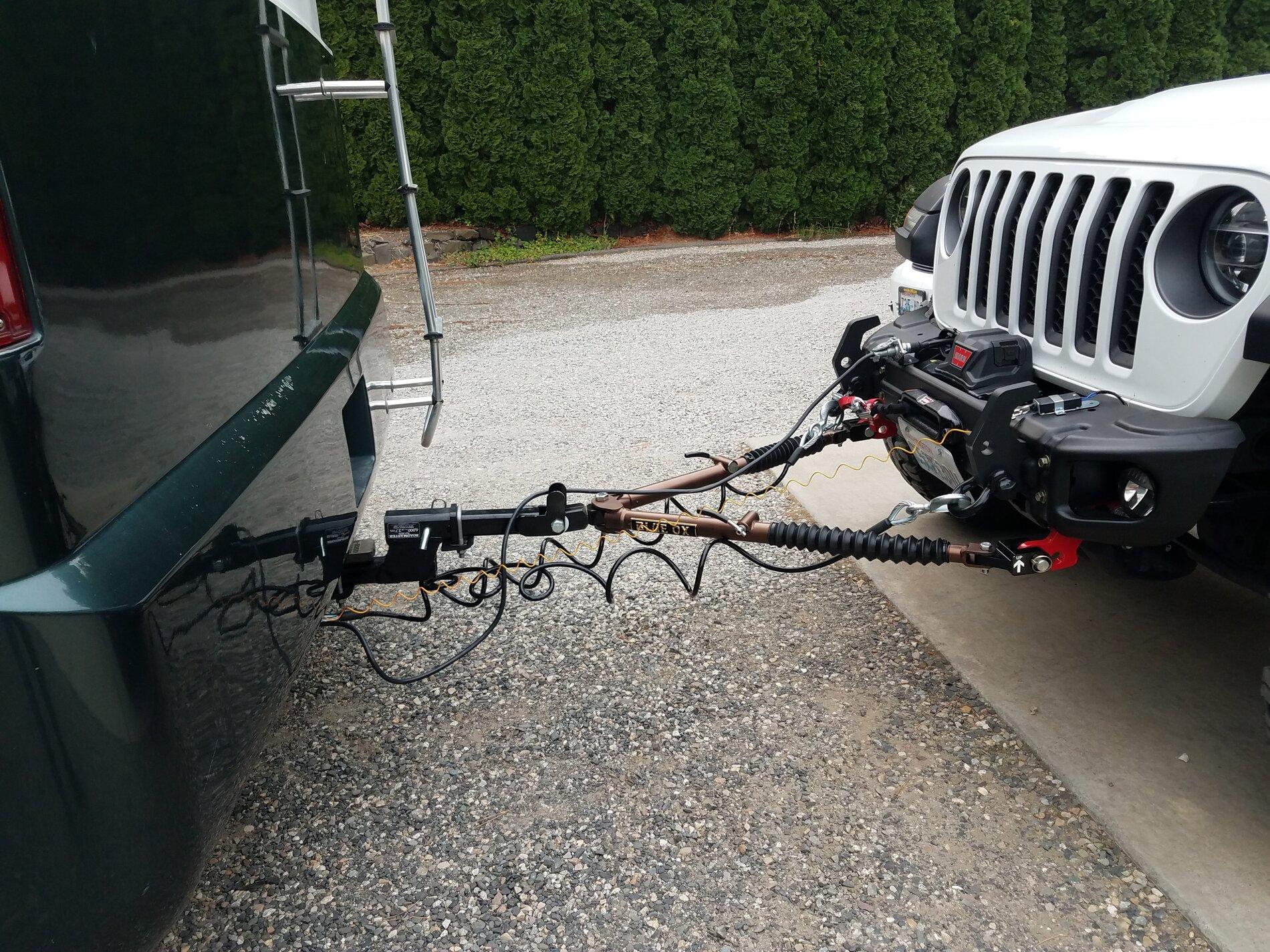 Jeep Gladiator Flat Towing Newbie Help! bo avail