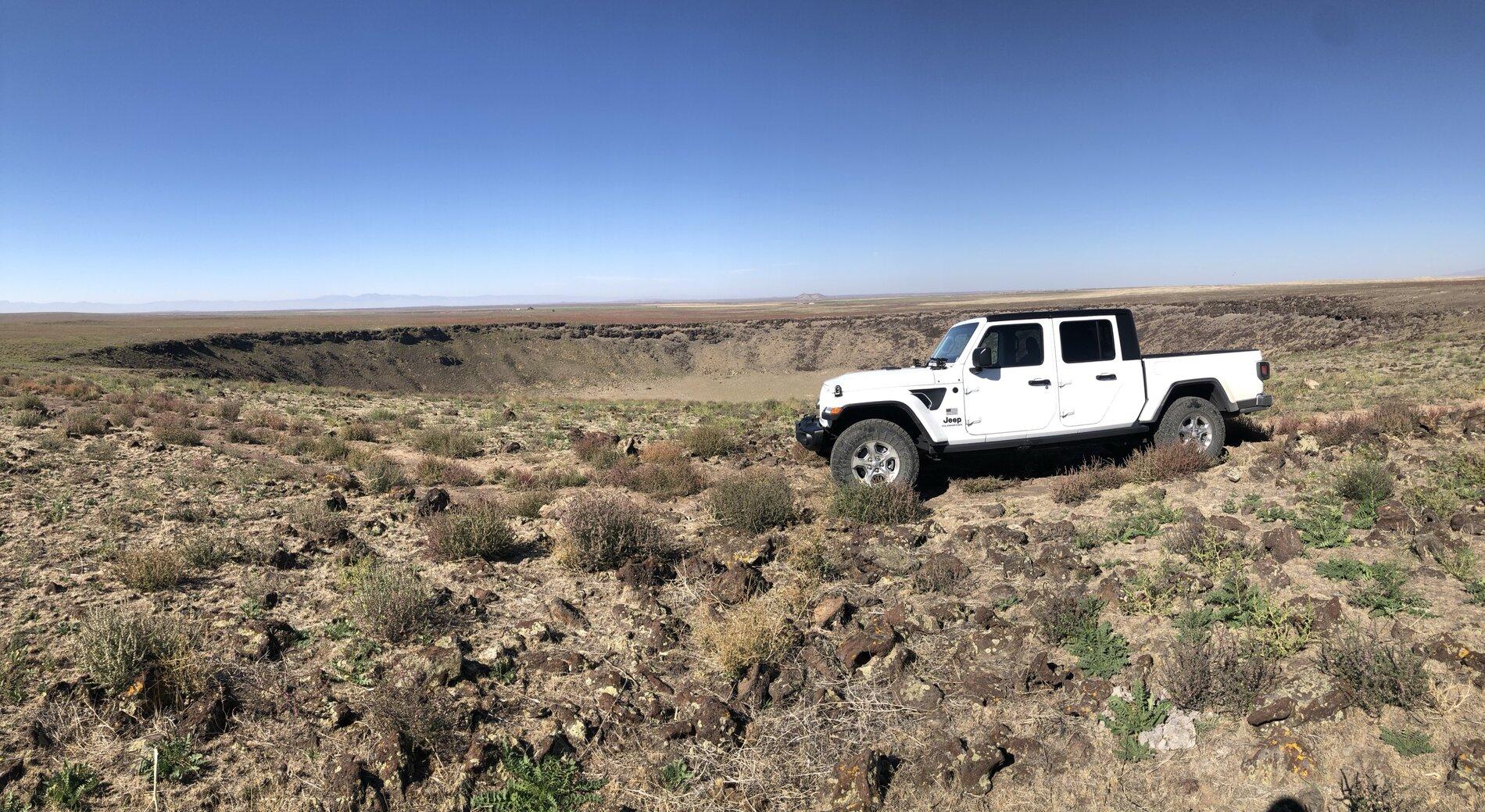 Jeep Gladiator In ID we drive on Volcanos F8C41D9A-E116-4479-8773-E345DB81523D